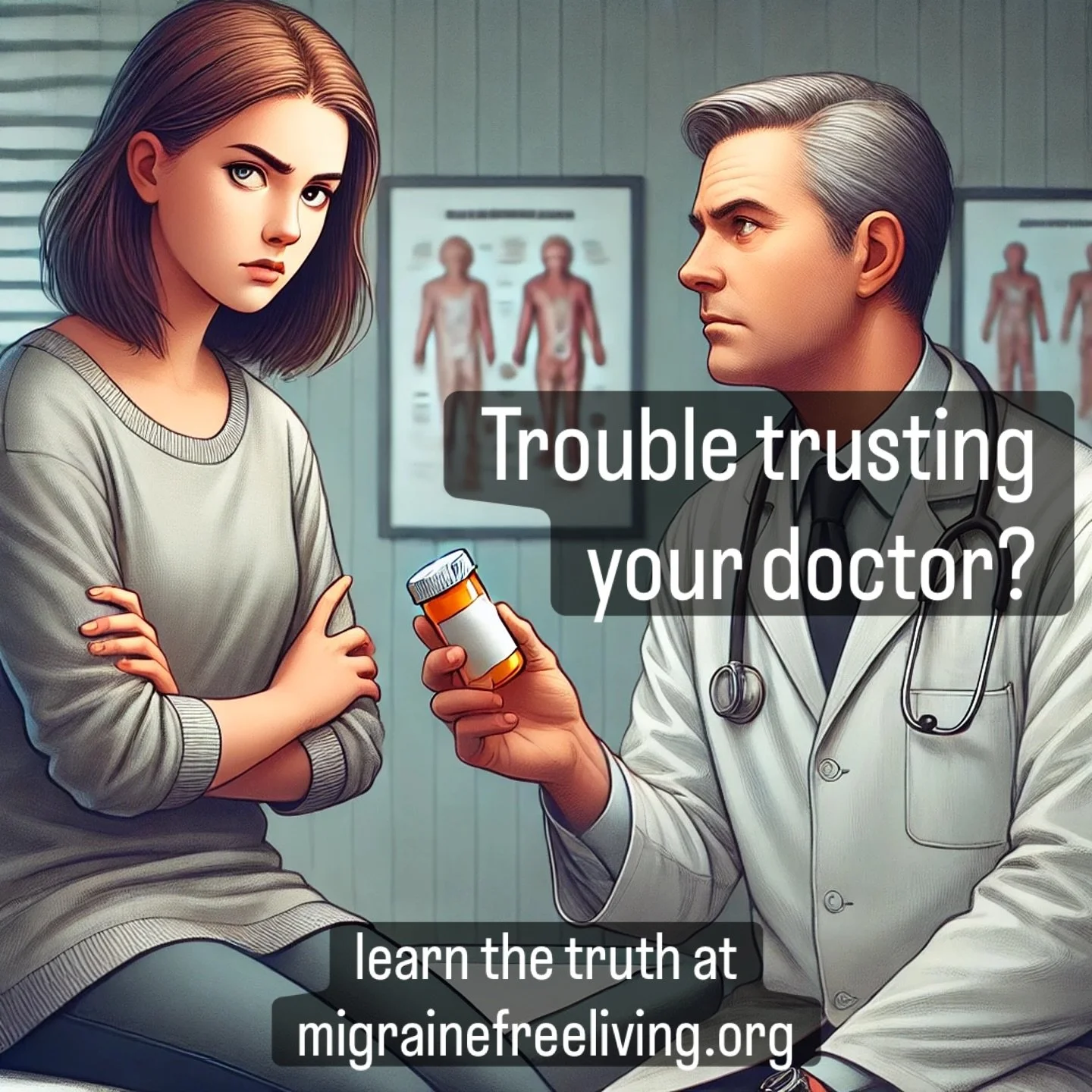 Doctors earn a living treating patients. But what motivates them, and what should you know about the customer of the health care industry?

The myths, the conspiracies, the facts revealed at migrainefreeliving.org