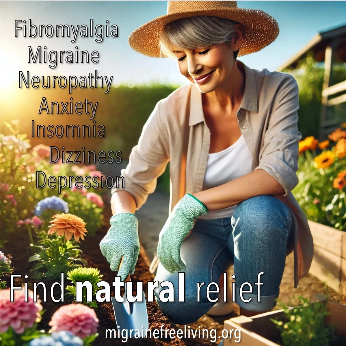 Do not let chronic symptoms define your life. Relief is out there, and it does not always come from the bottom of a pill bottle. See what real doctor's think about natural remedies at

migrainefreeliving.org