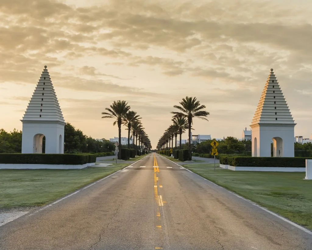 Entrance to Alys Beach on 30A