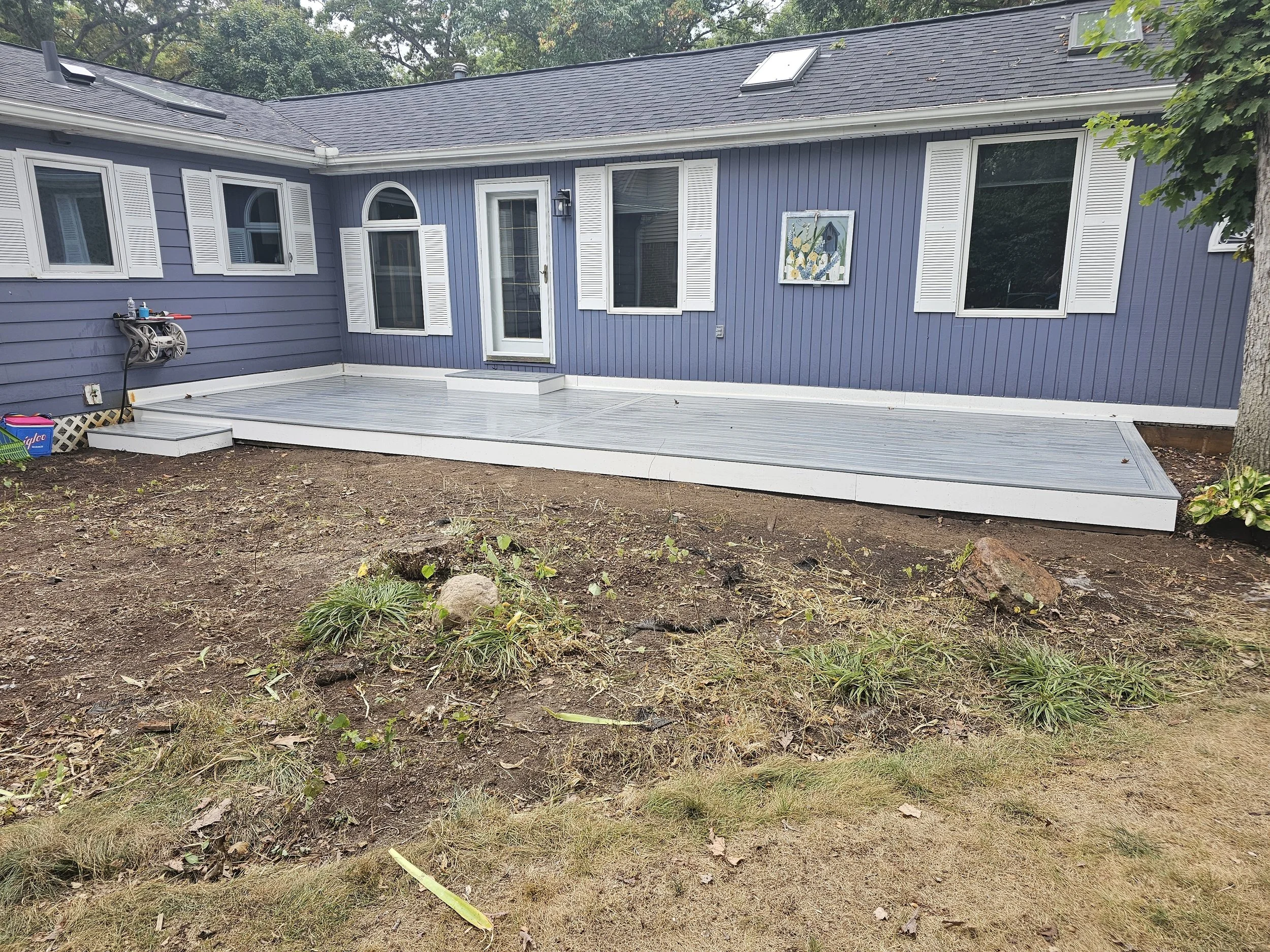 Ground-Level Deck Rebuild in Washington, Michigan