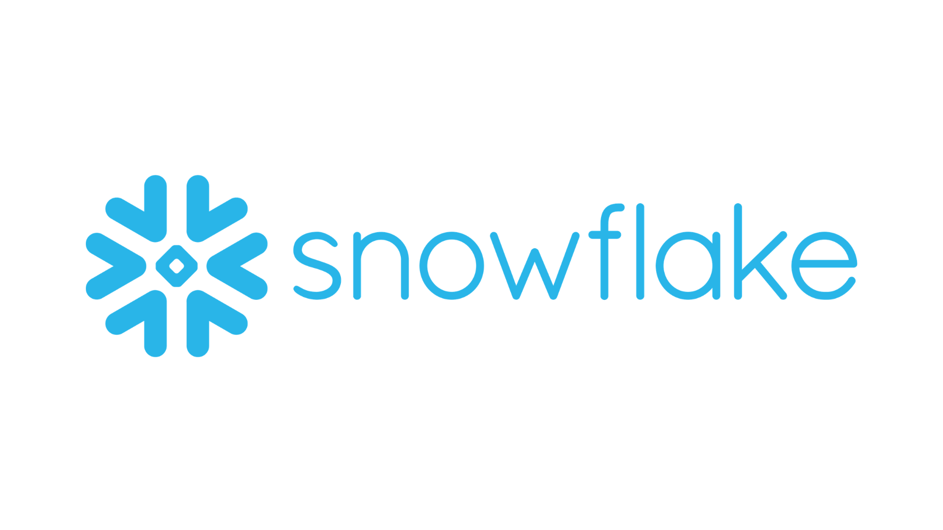 Snowflake logo with a blue snowflake icon and the word "snowflake" in blue lowercase letters.