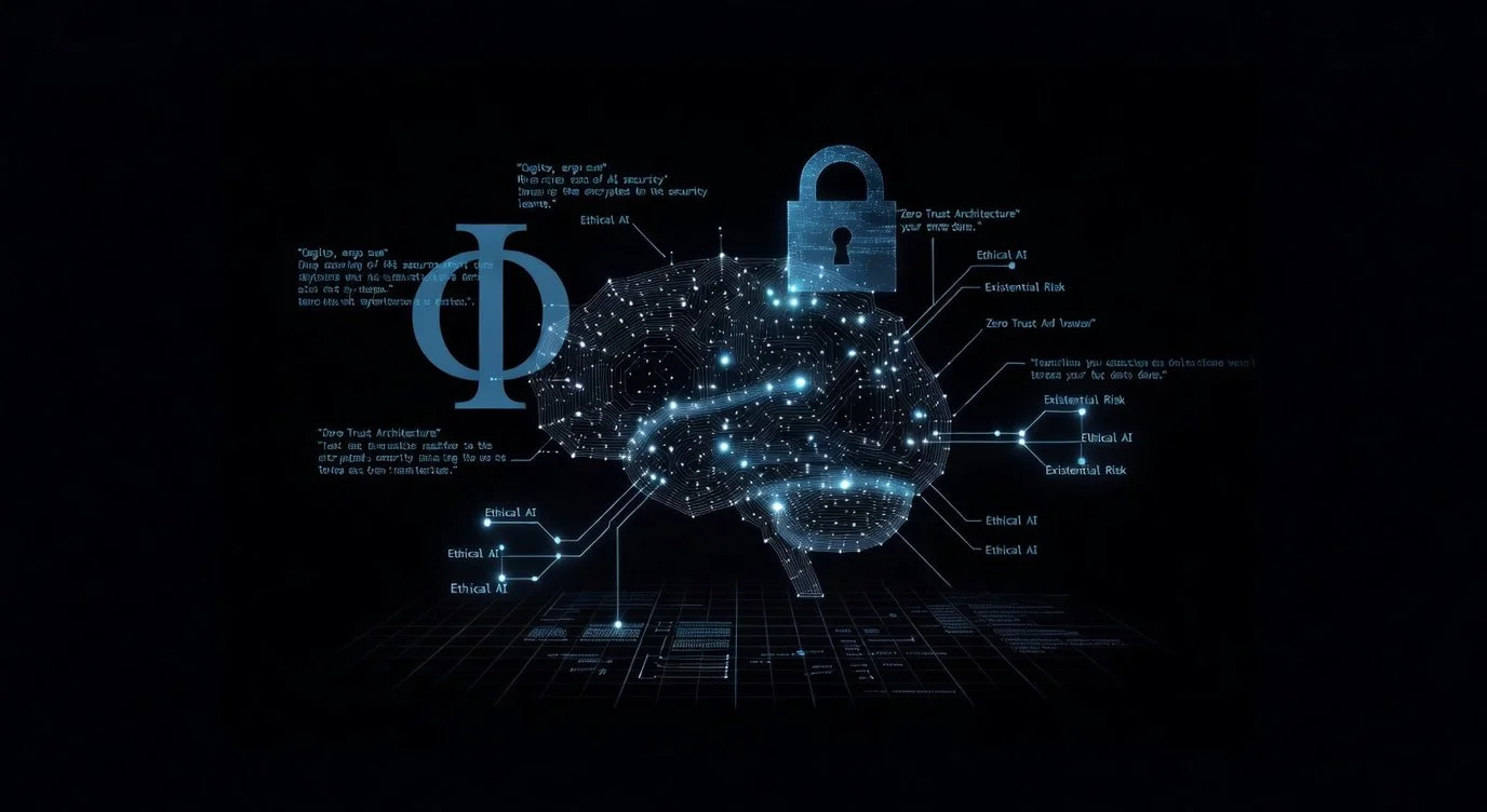 think about ai, cybersecurity, and philosophy image