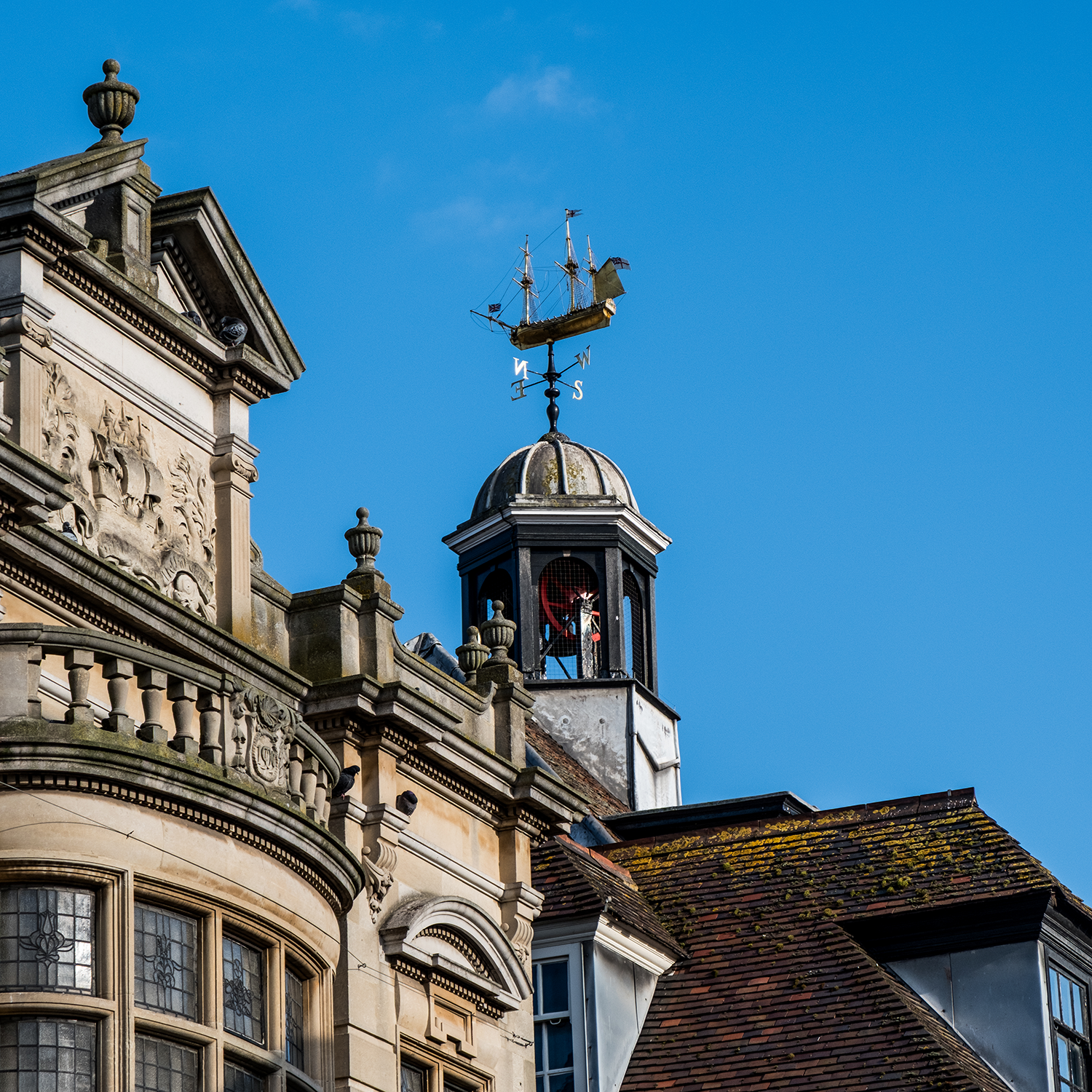 The Rochester Guildhall weathervane