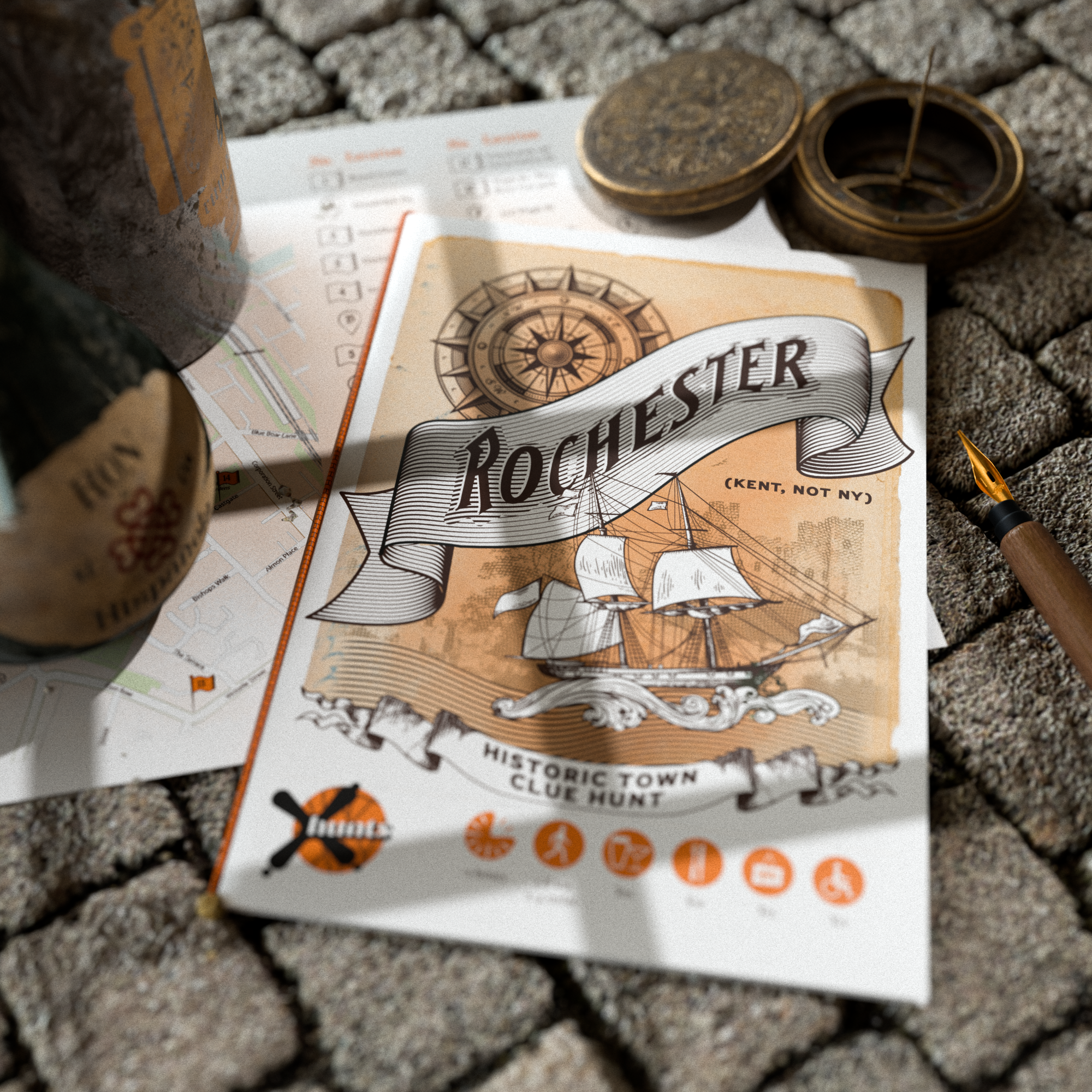 The cover of the Rochester X Hunt
