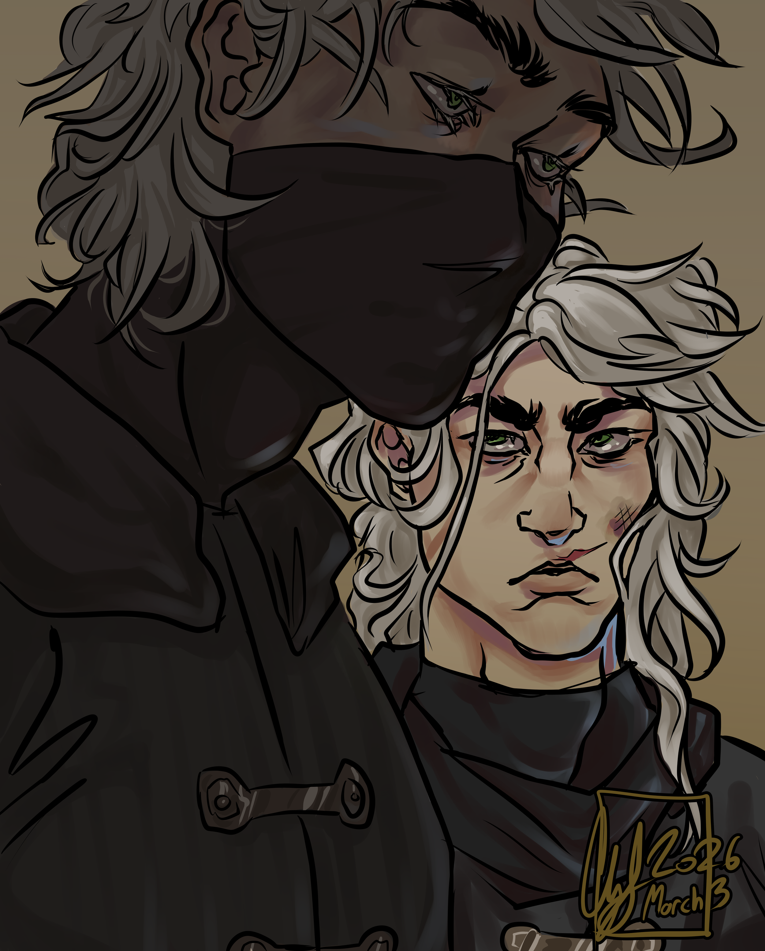 Prince Vincent and his brother, Prince Elias