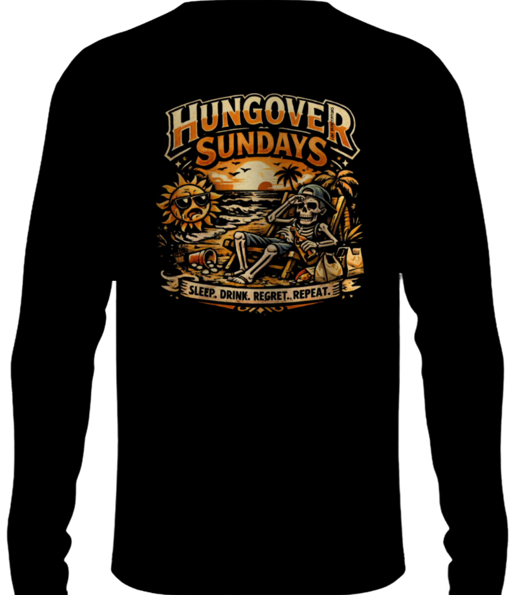 Hungover Sundays - sleep, drink regret repeat