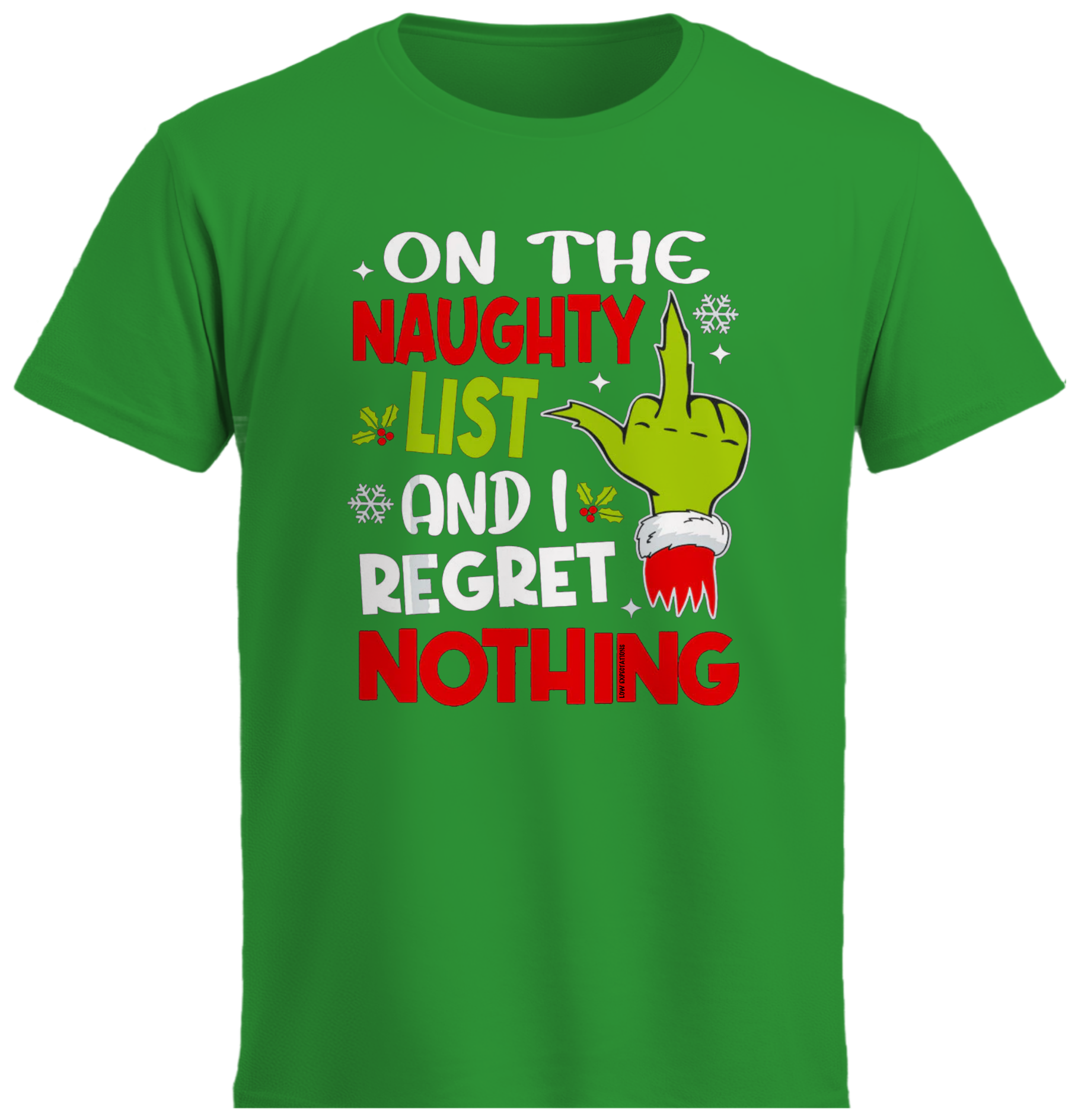 On the naughty list and I regret nothing