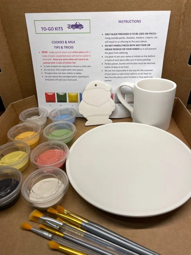 Xmas Cookies & Milk To-Go Kit
