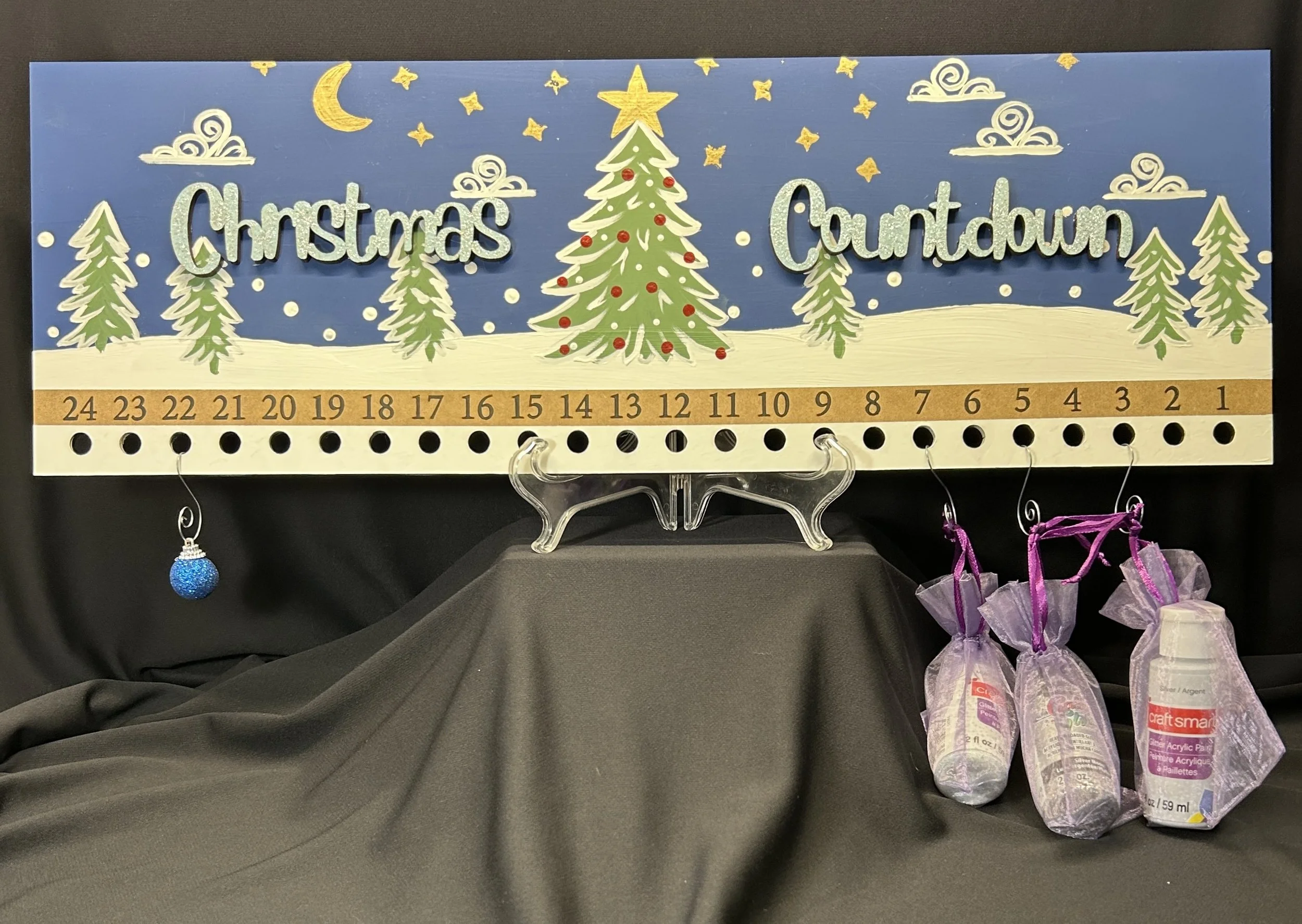 Christmas Countdown Wood Sign Wednesday Workshop, Wednesday November 25 6:00-8:00
