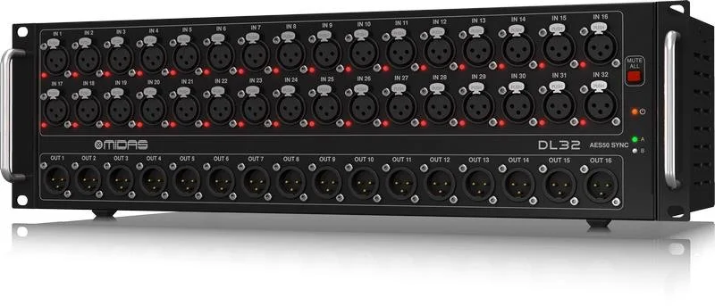 Midas DL32 stage box