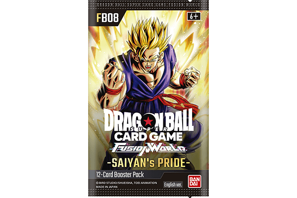 DBS Card Game: Fusion World Booster Pack - Saiyan’s Pride [FB08]