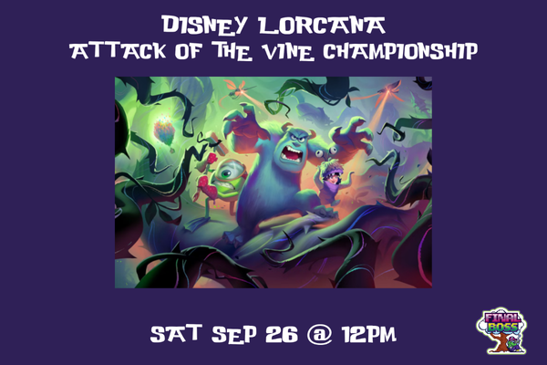 Disney Lorcana: Attack Of The Vine Championship 