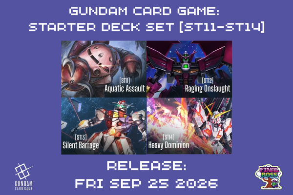 Gundam Card Game: Starter Decks Set [ST11-ST14]