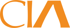 A logo with the letters 'CIA' in orange.