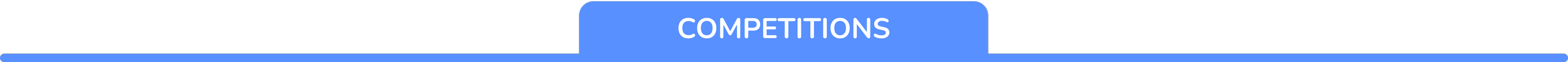Blue banner with the word 'COMPETITIONS' in white capital letters.