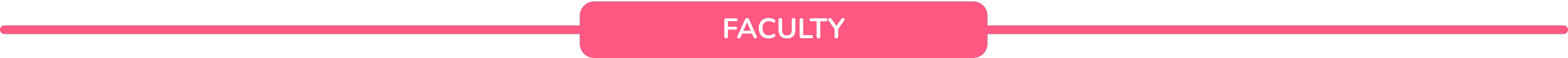A digital graphic design featuring a pink horizontal banner labeled 'FACULTY' at the top.