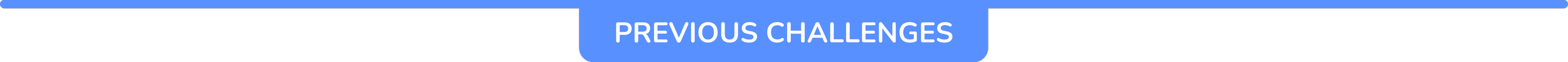 Blue banner with white text reading 'Previous Challenges' against a black background.
