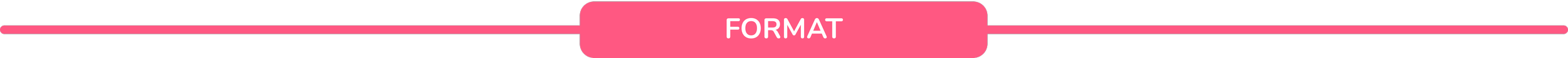 A pink banner with the word 'FORMAT' in white text