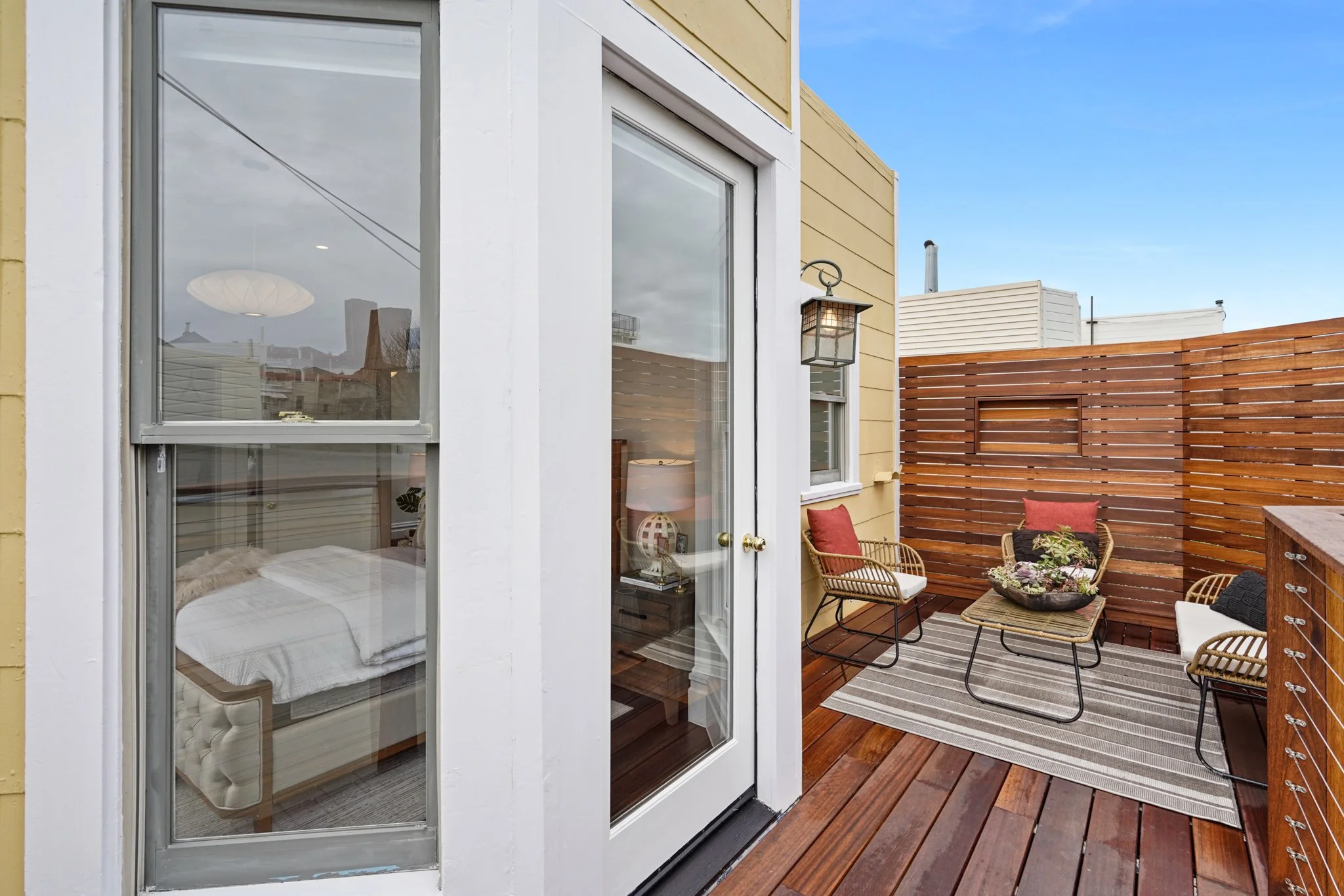 250 2nd Avenue, San Francisco | Private Deck off Back Bedroom