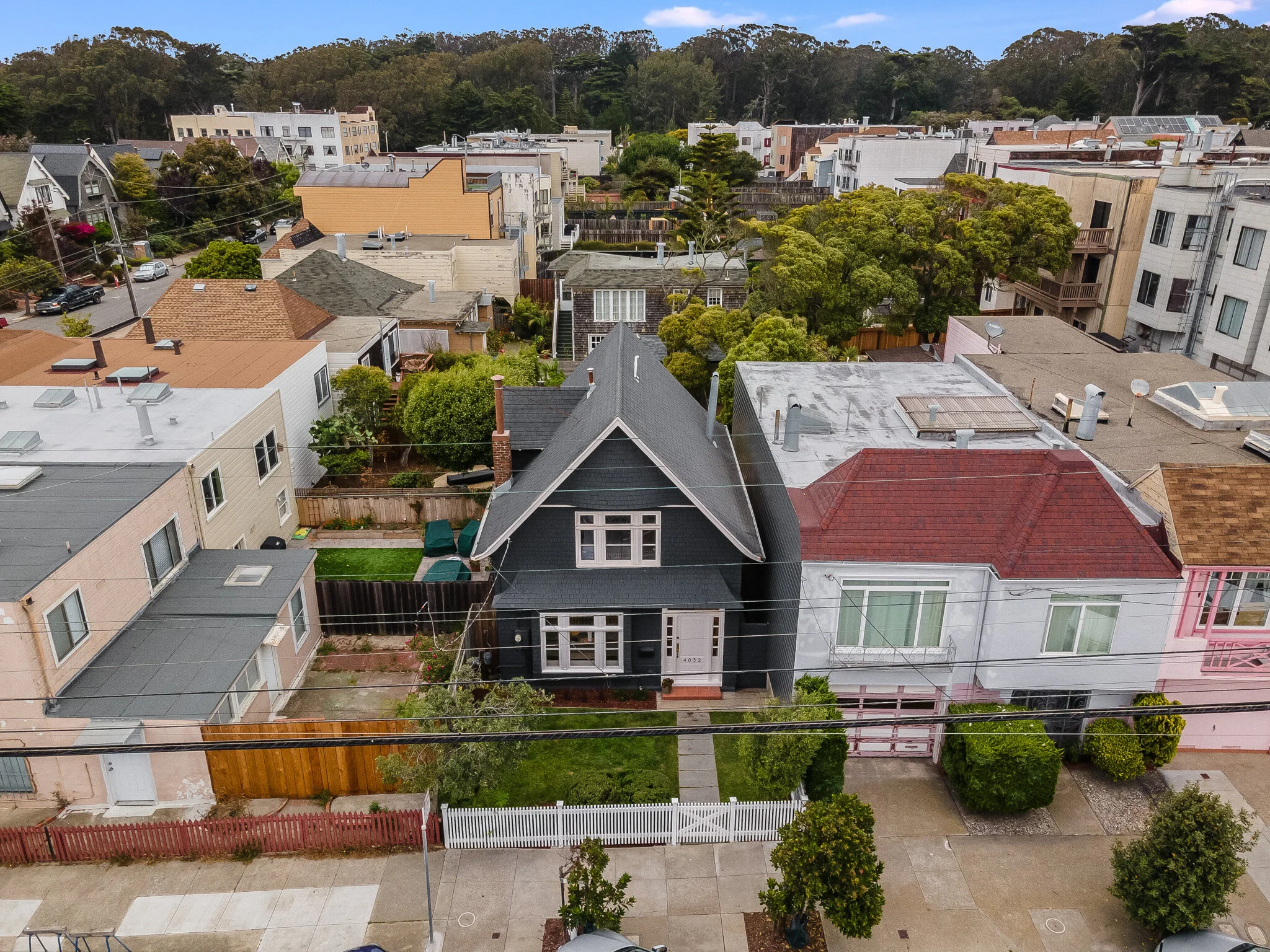 4032 Irving Street - Drone Shot