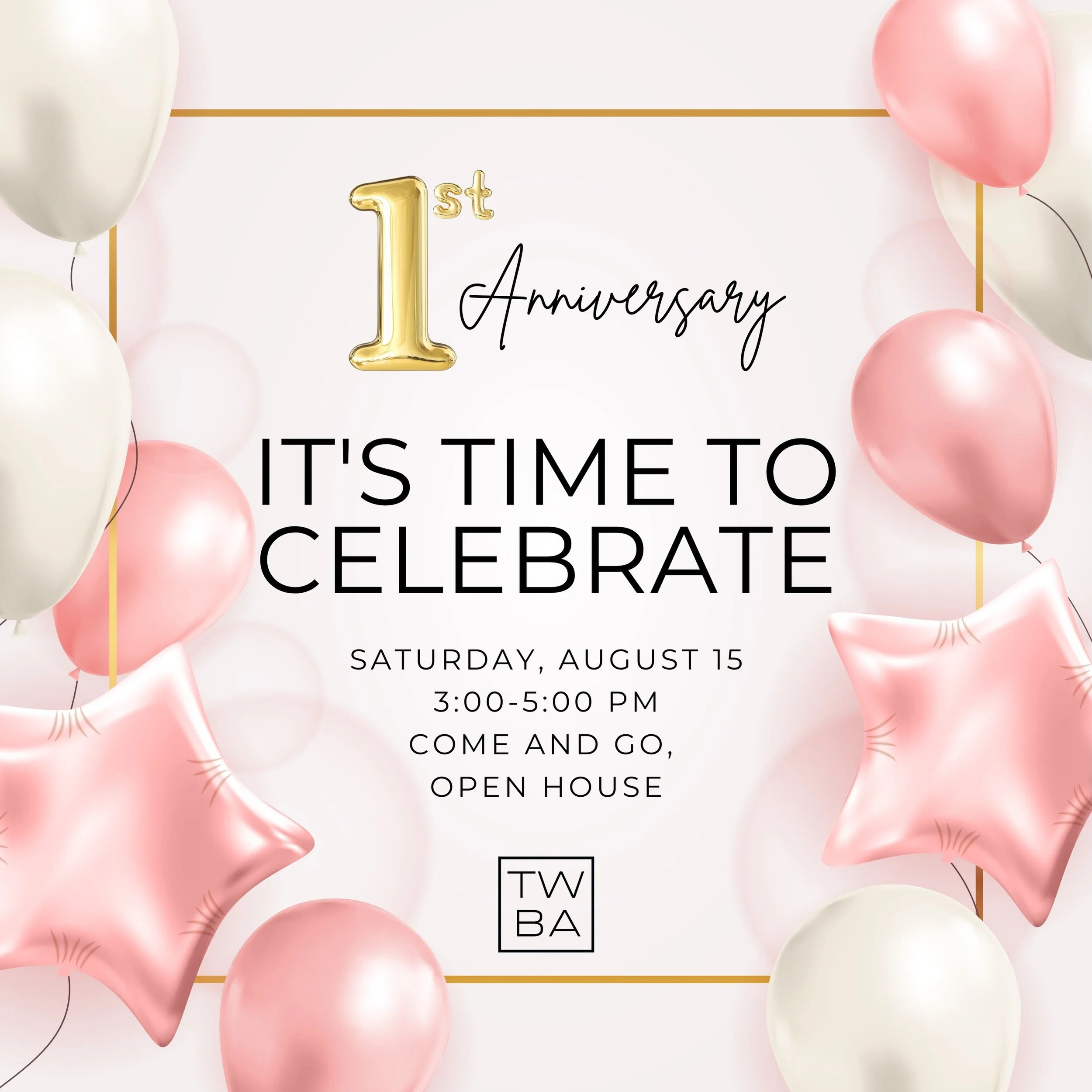 Almost one year ago, TWBA opened its doors with a vision of providing exceptional ballet training in a supportive, inspiring environment. As we celebrate our 1st ANNIVERSARY, we understand it wouldn&rsquo;t have been possible without our incredible f