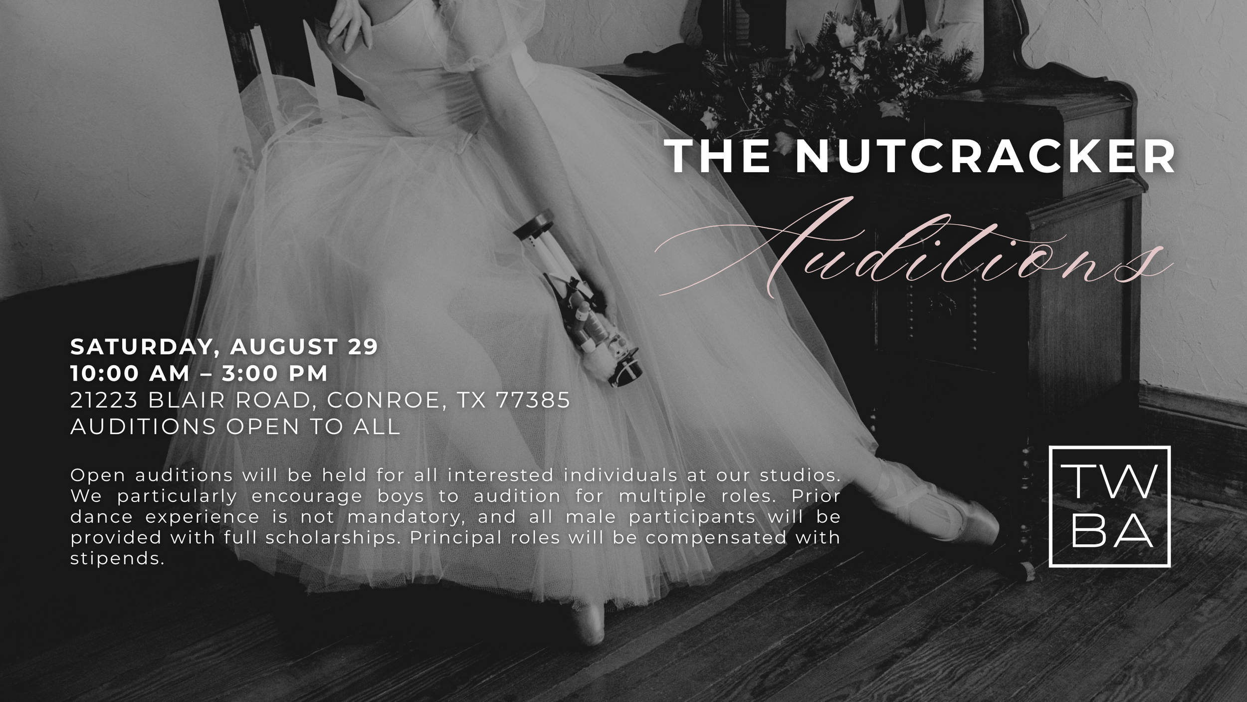 TWBA 2026 Nutcracker Audition Banner.png