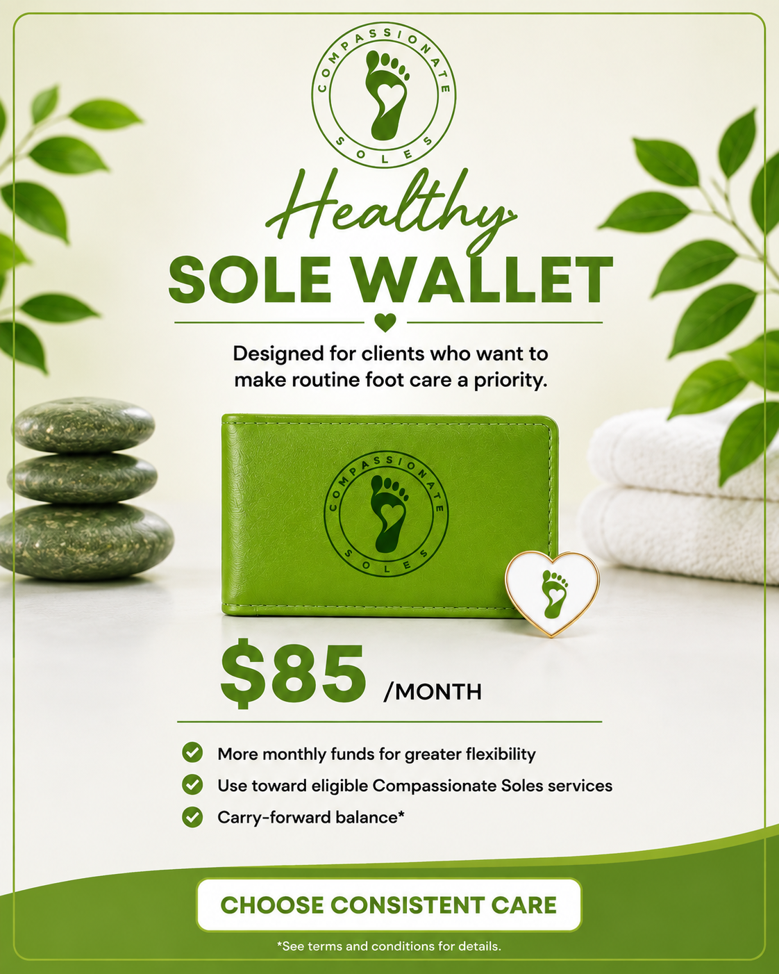 Healthy Sole Wallet