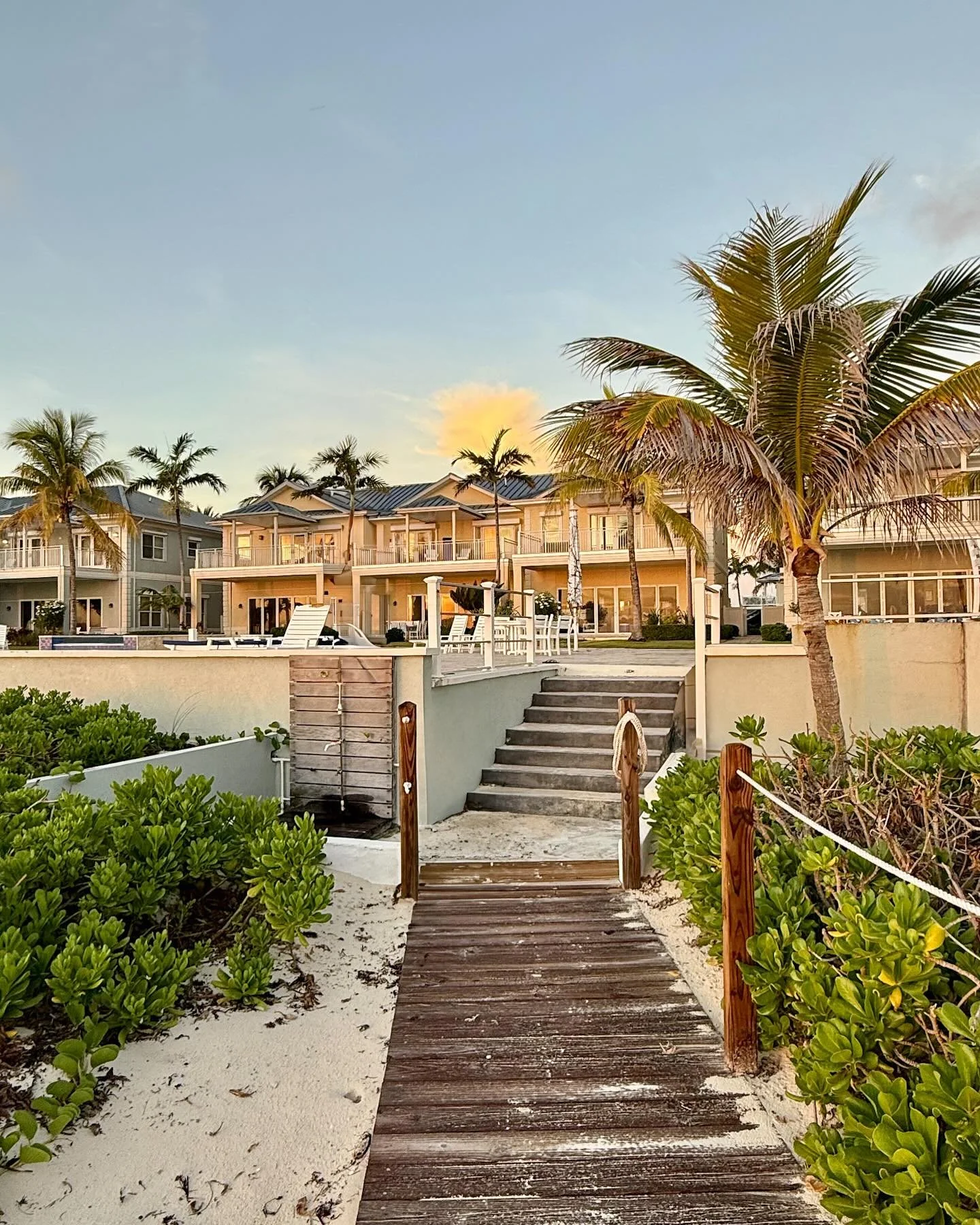 Dreaming of being back here. Steps from the beach, soaking in the sunshine #exuma #exumabahamas #saltwatersunriseexuma