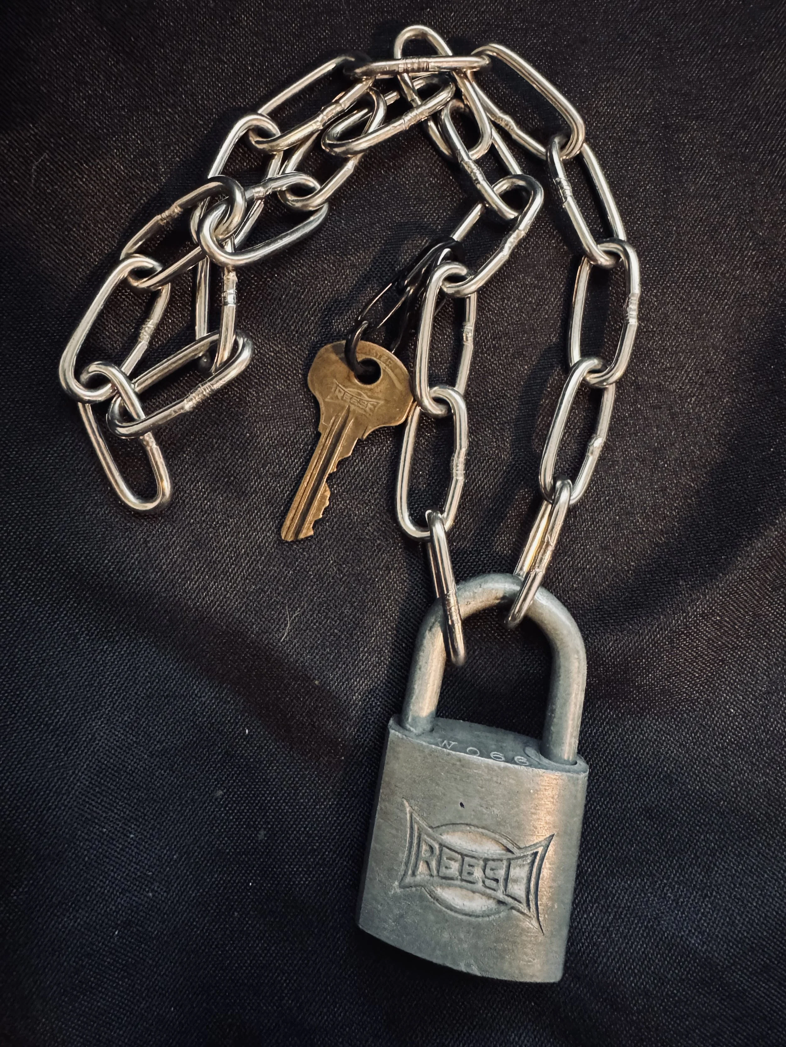 Vintage Lock & Key Necklace