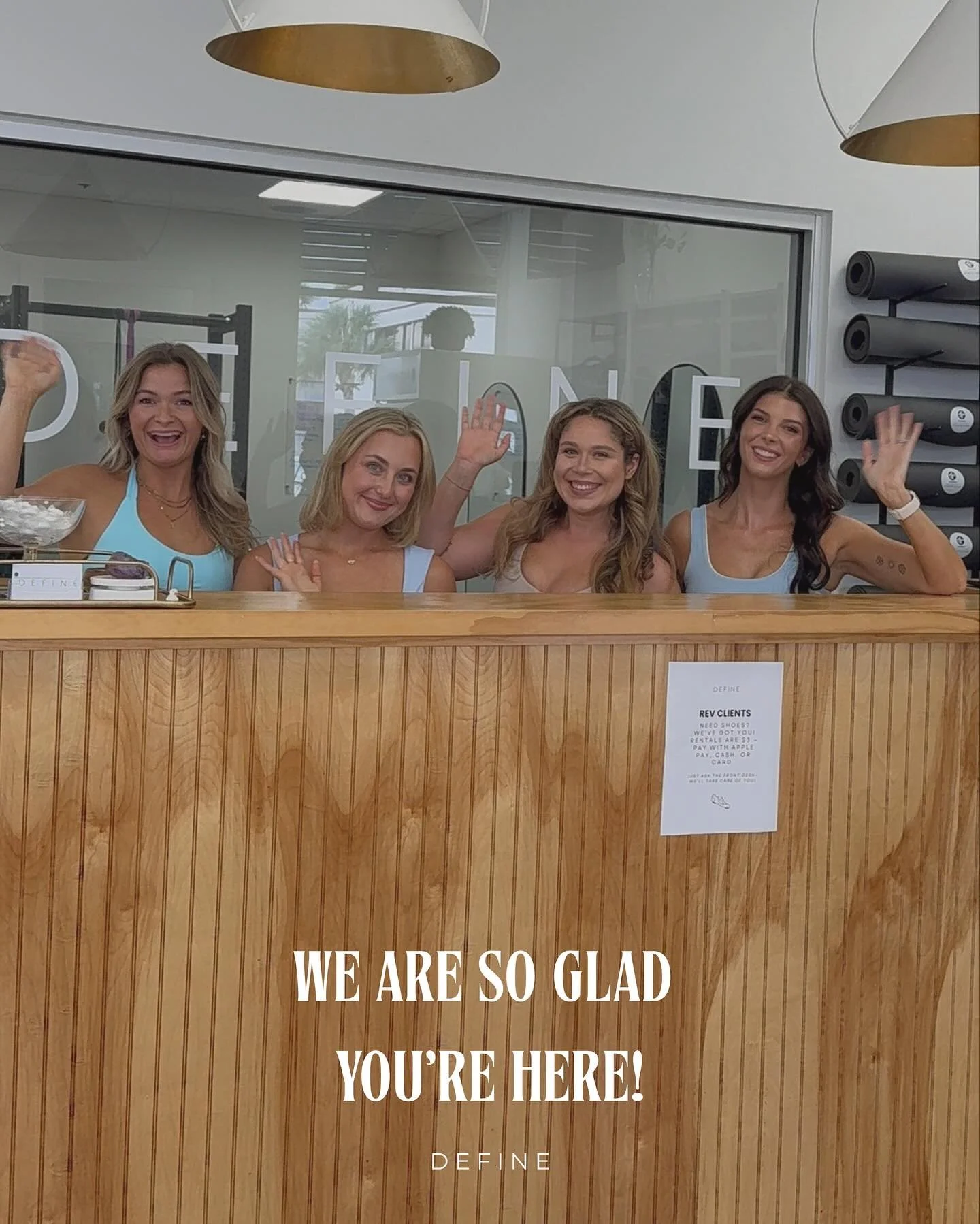 We&rsquo;re so glad you&rsquo;re here!

🤍 Nothing better than seeing your faces walk through the door!