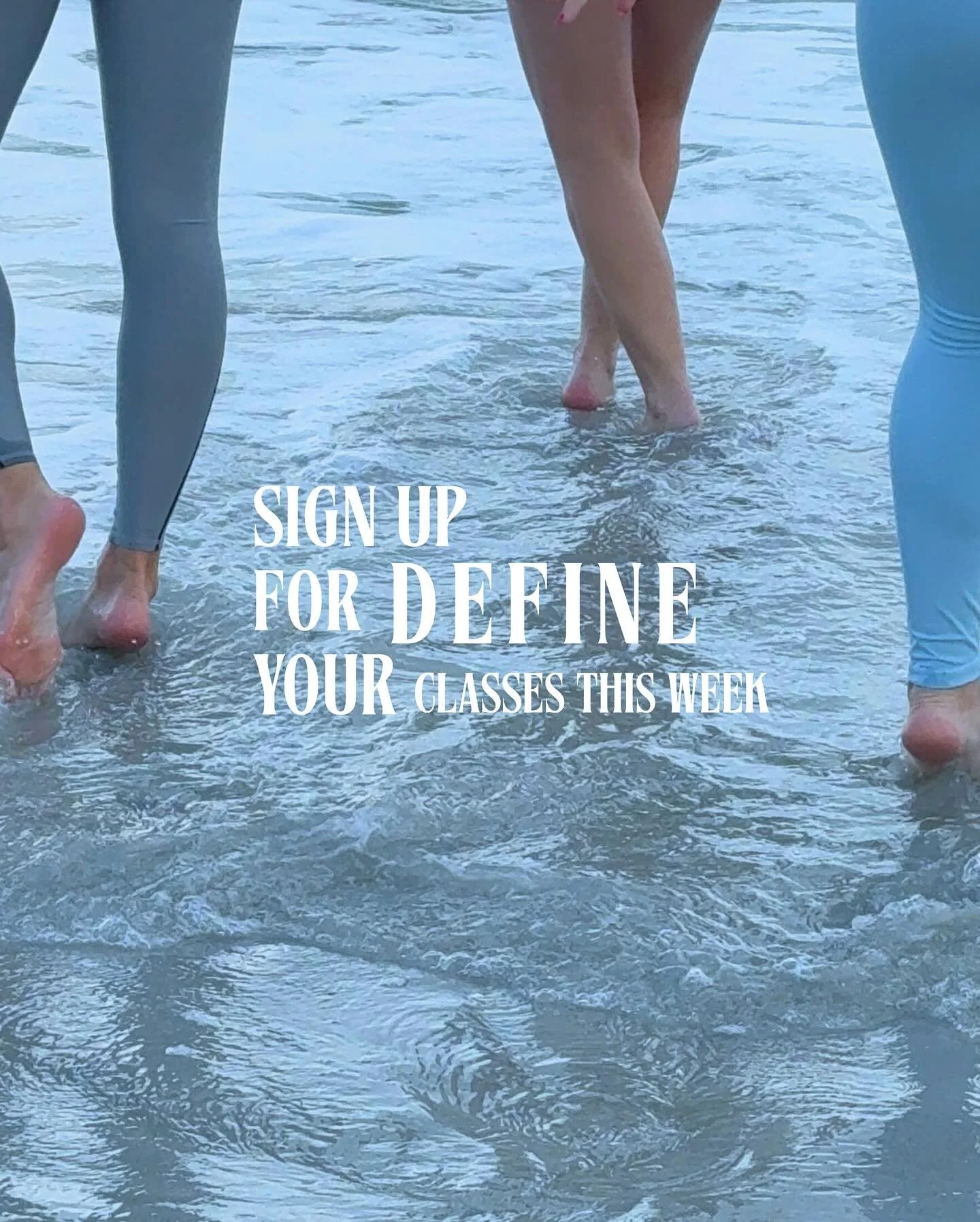 It&rsquo;s about that time! 

Sundays are for resetting, planning for the week ahead, and signing up for your Define classes ✨ 

We can&rsquo;t wait to see you in the studio!