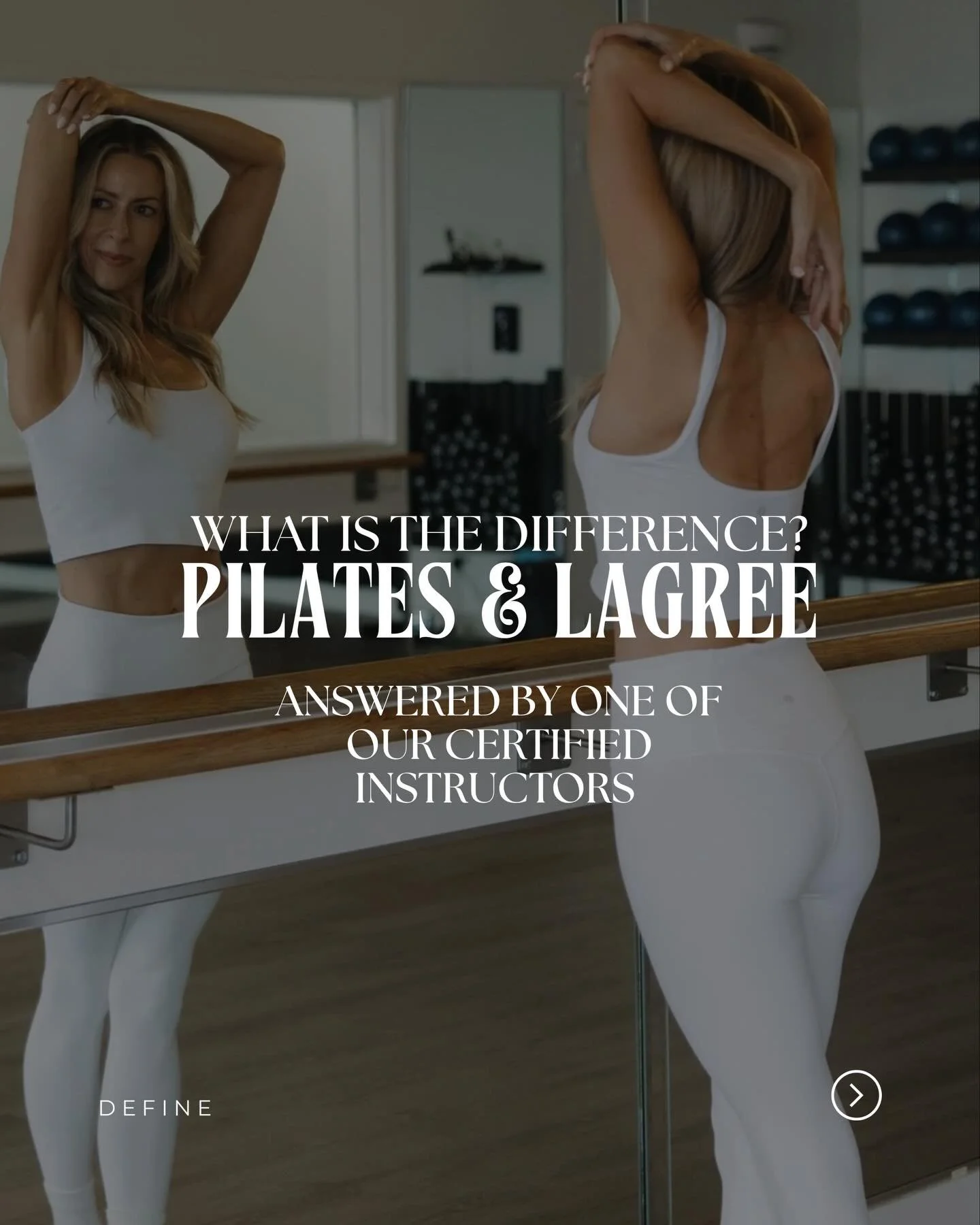 Pilates vs Lagree 🖤💙

Two methods, two purposes, both incredible for your body. 

Read through to expand your knowledge!