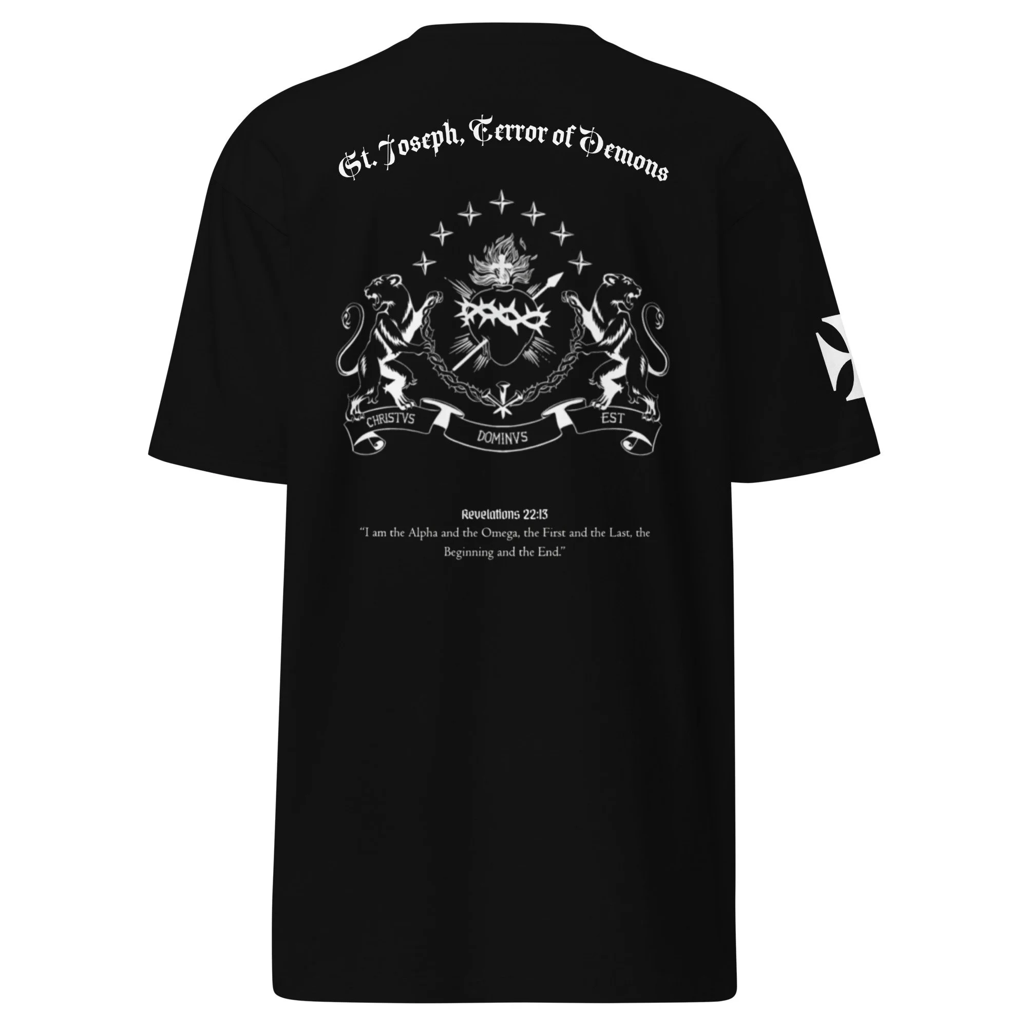 Ave Christus Rex Inverted T-Shirt