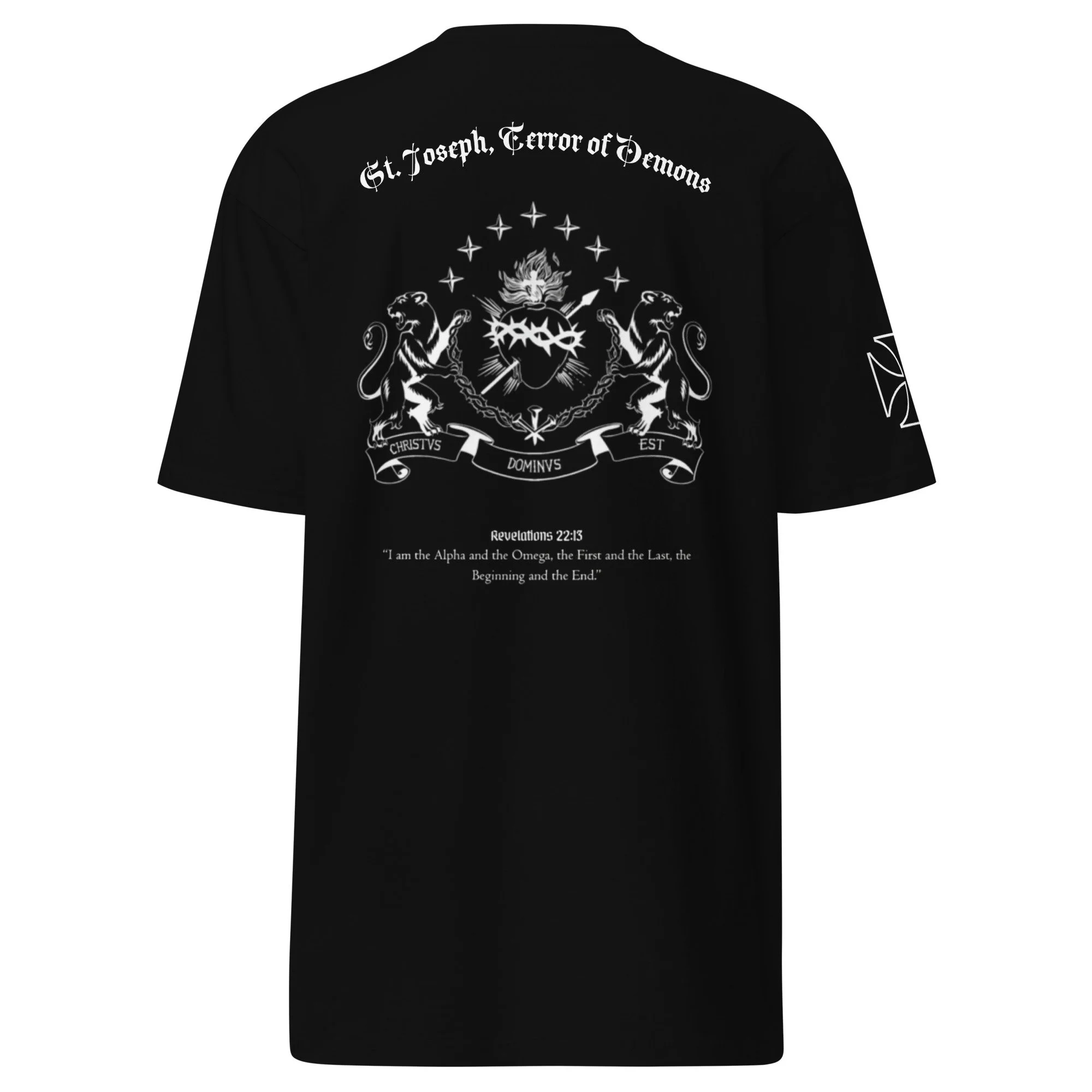 Ave Christus Rex Inverted T-Shirt