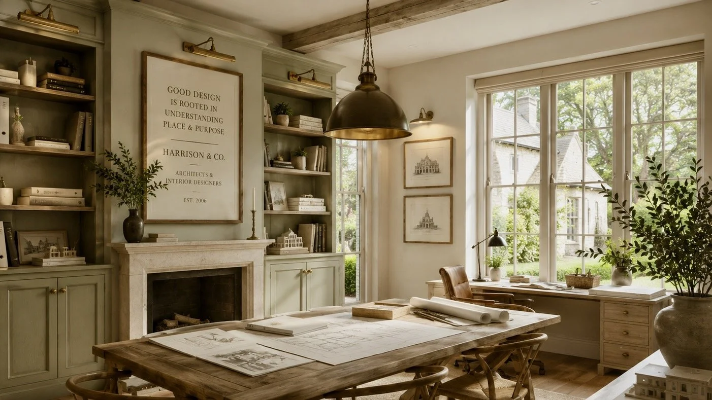 Interior design studio in Winchester Hampshire UK