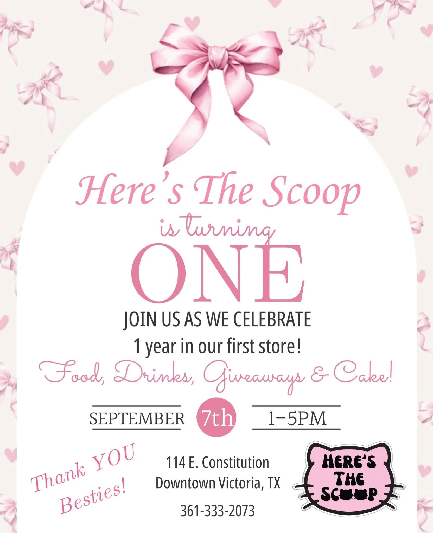 Here's The Scoop's 1st Anniversary