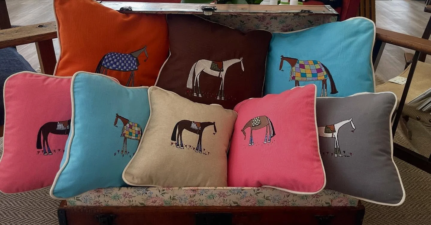 Thankful for my awesome little town of Midway w talented friends like Amy Bowman, Midway Embroidery &amp; Jeff Taylor, Railroad St. Framing who help me w my store so much ❤️❤️❤️❤️❤️❤️ 
New pillows &amp; new little original drawings. Come see me durin