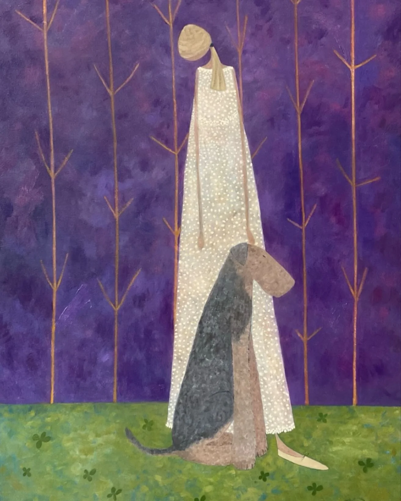 ZINNIA. 30&rdquo;x40&rdquo;, oil on canvas, c.&rsquo;25 by artist.
ellenskidmoreart@gmail.com for info.❤️