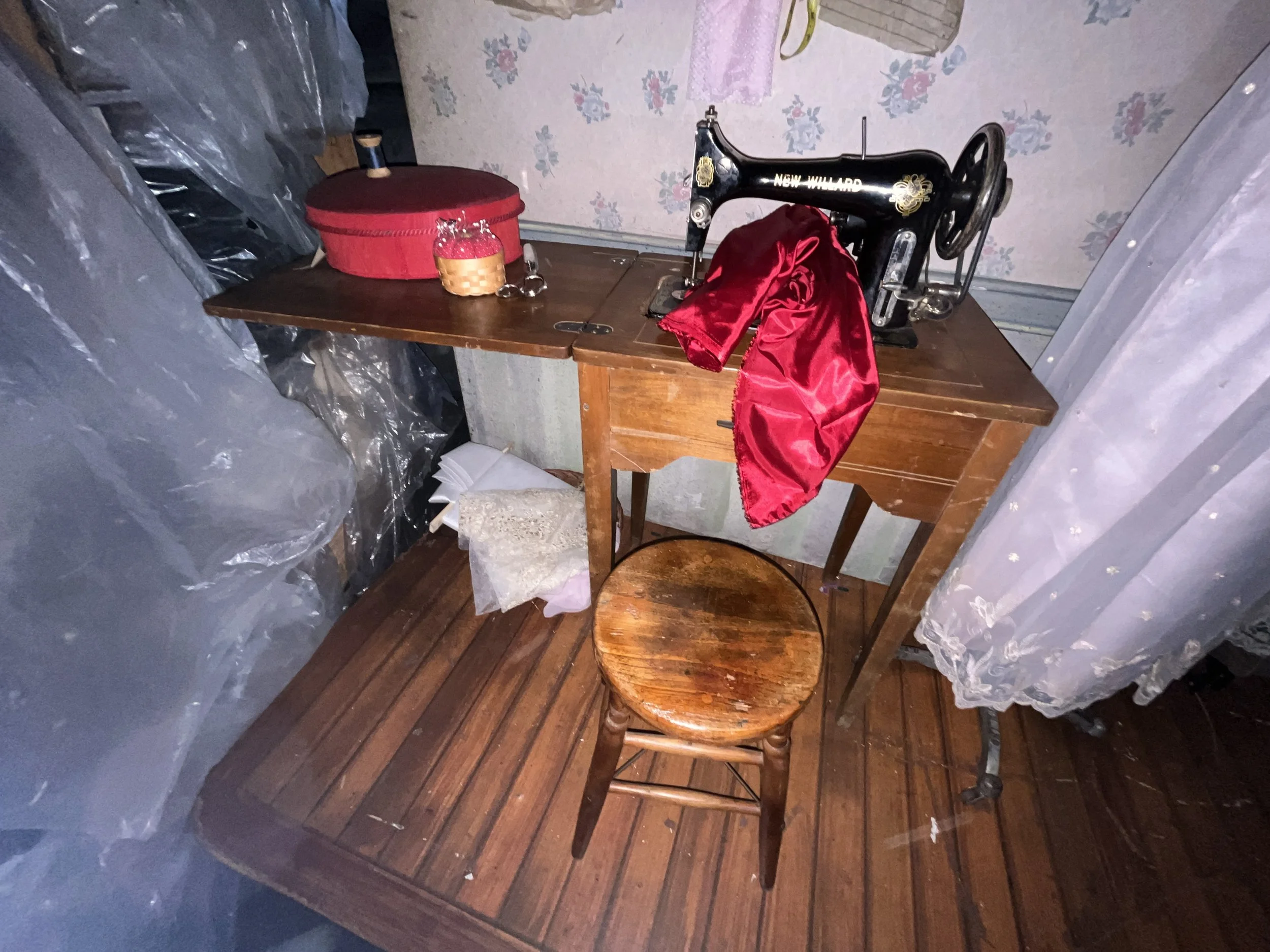Dressed Sewing Table, for "In the Heights"