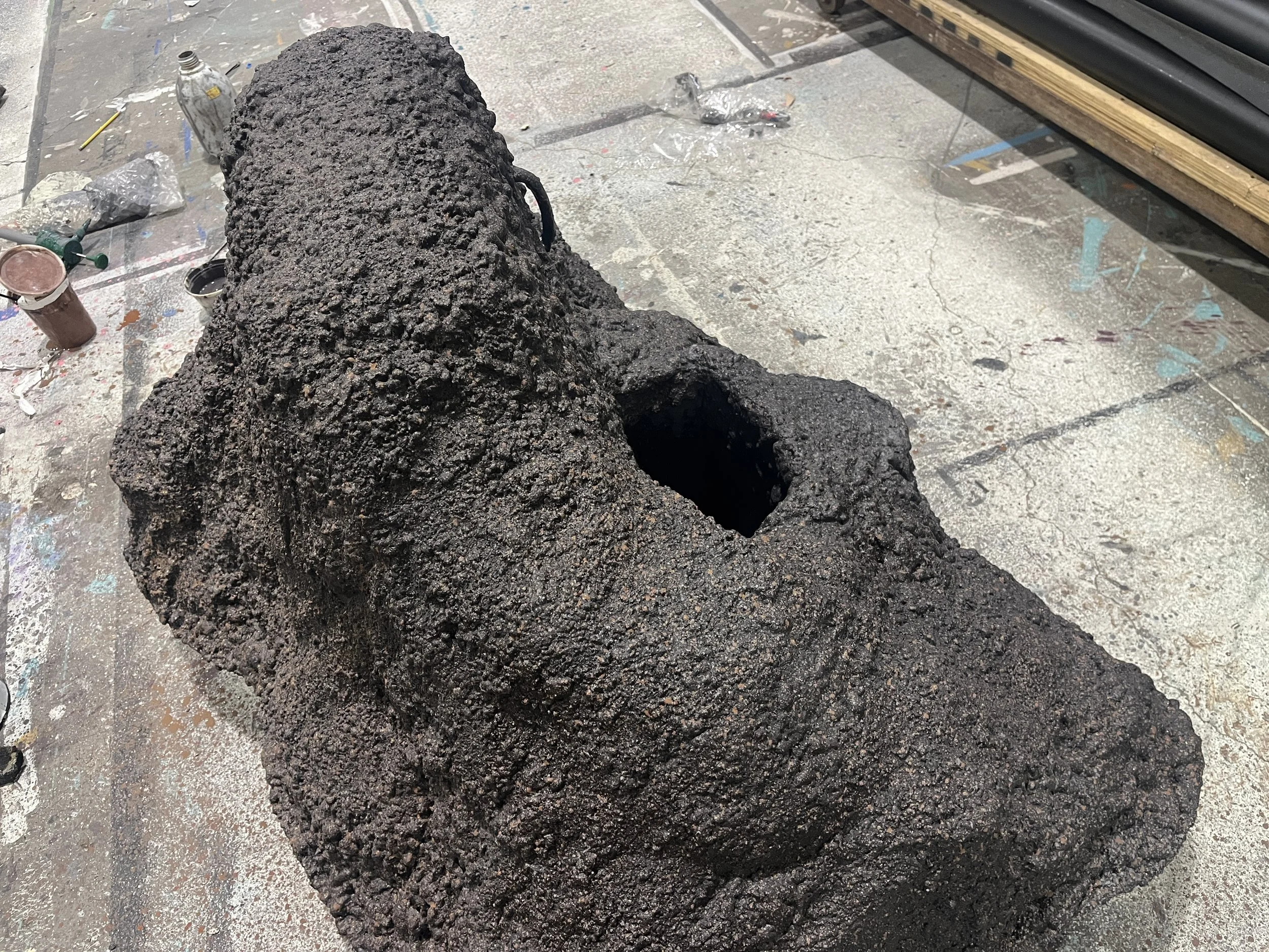 Pile of "Grave Dirt" with slot for "Excalibur" Shovel Effect 