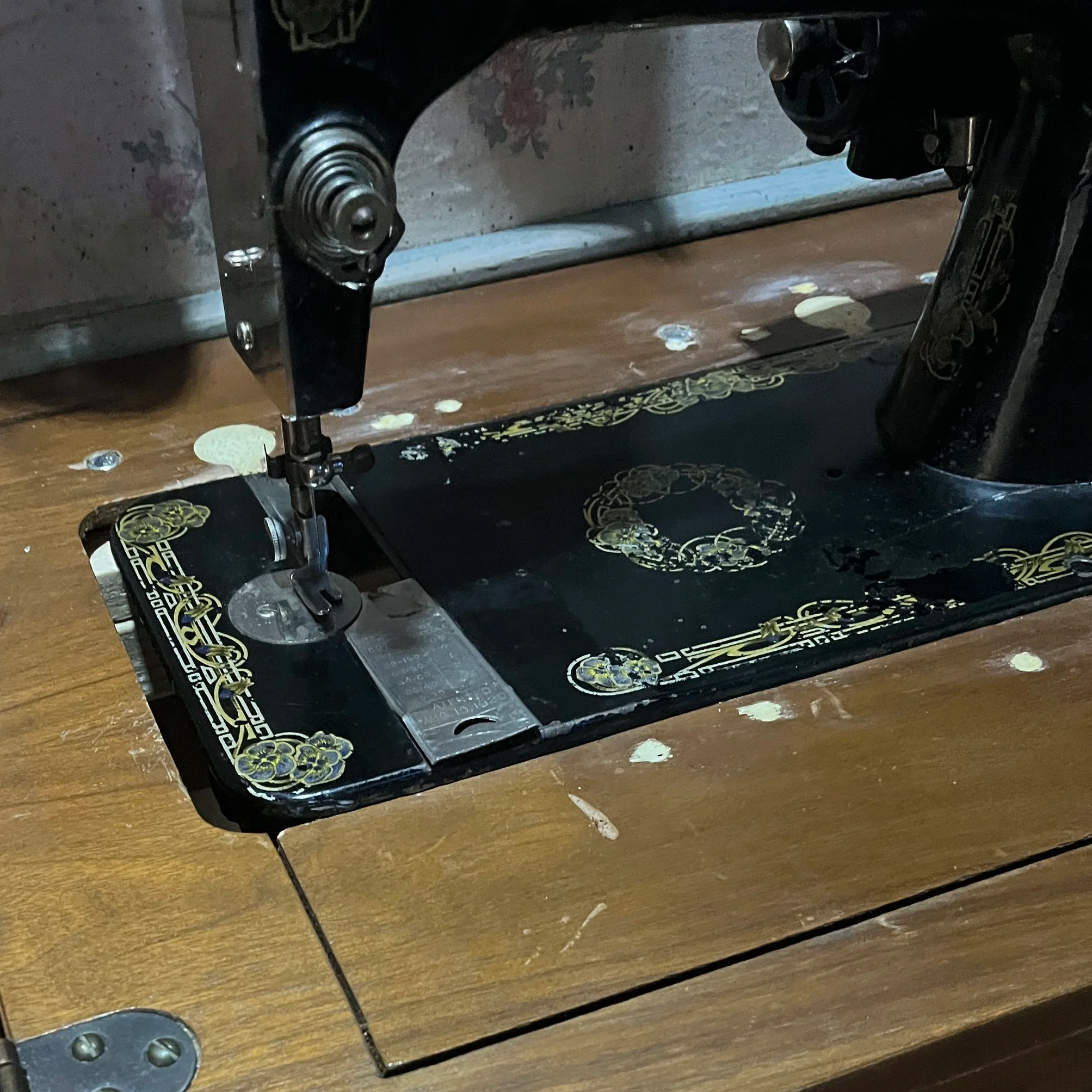 Sewing Machine in Table
