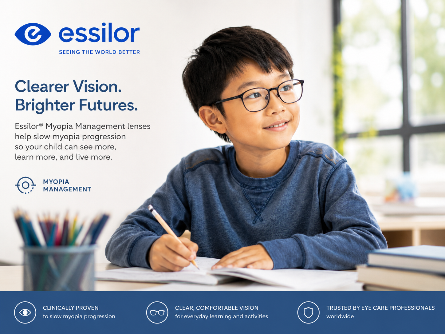 Lentes Essilor para la Miopía