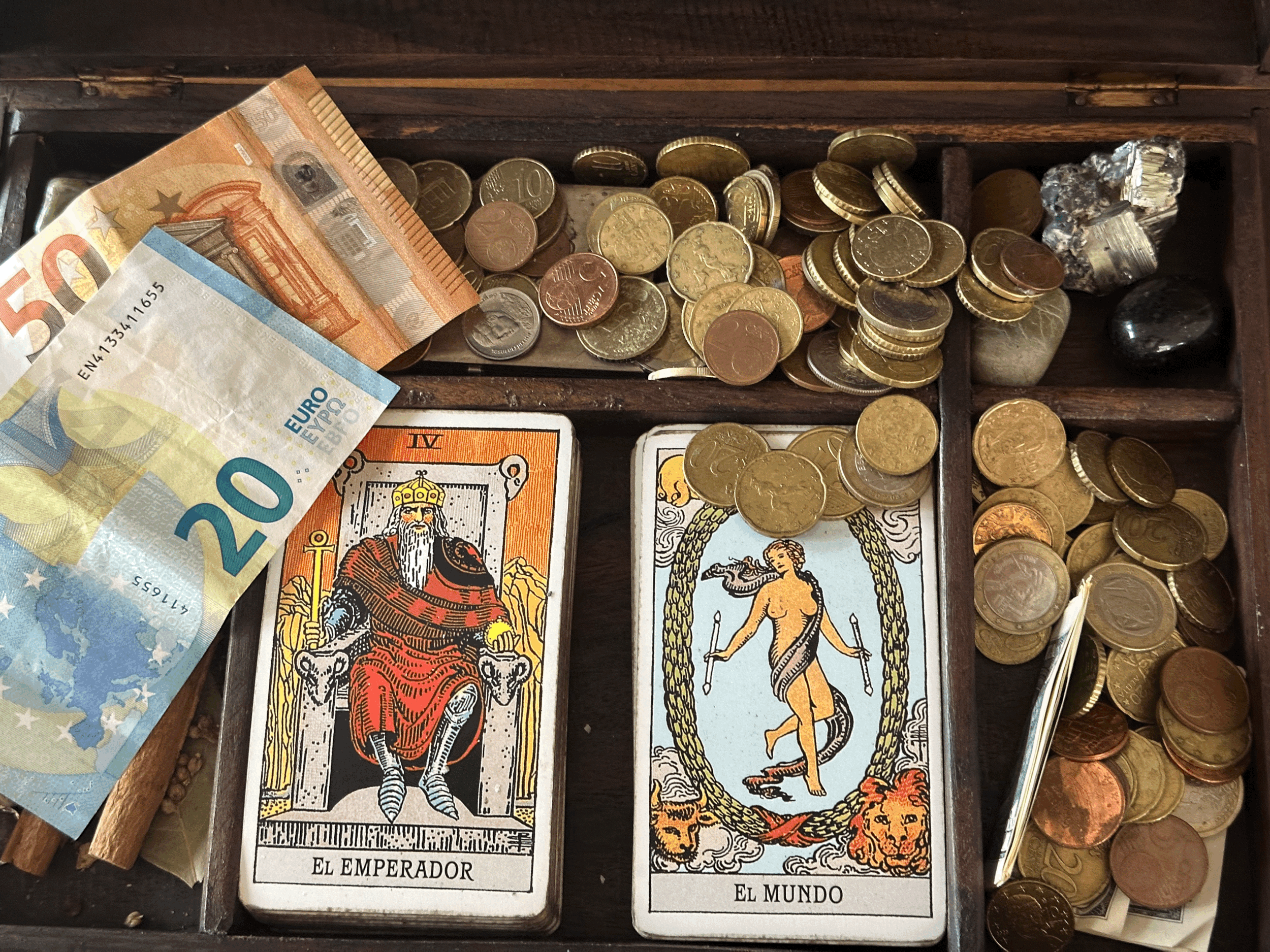 THE EMPEROR - MONEY - POWER - GLORY