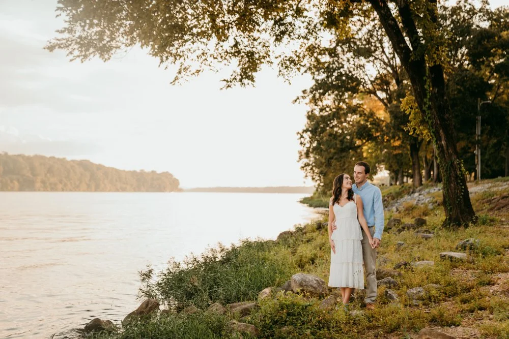 Florence, AL Engagement at UNA & McFarland Park | Claire & Brice
