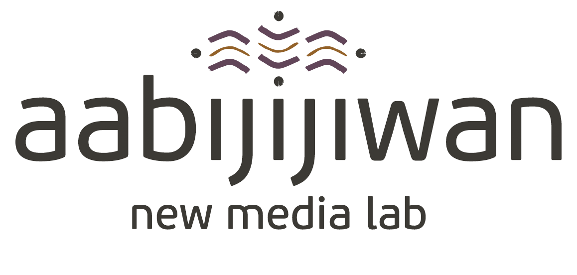 aabijijiwan new media lab logo