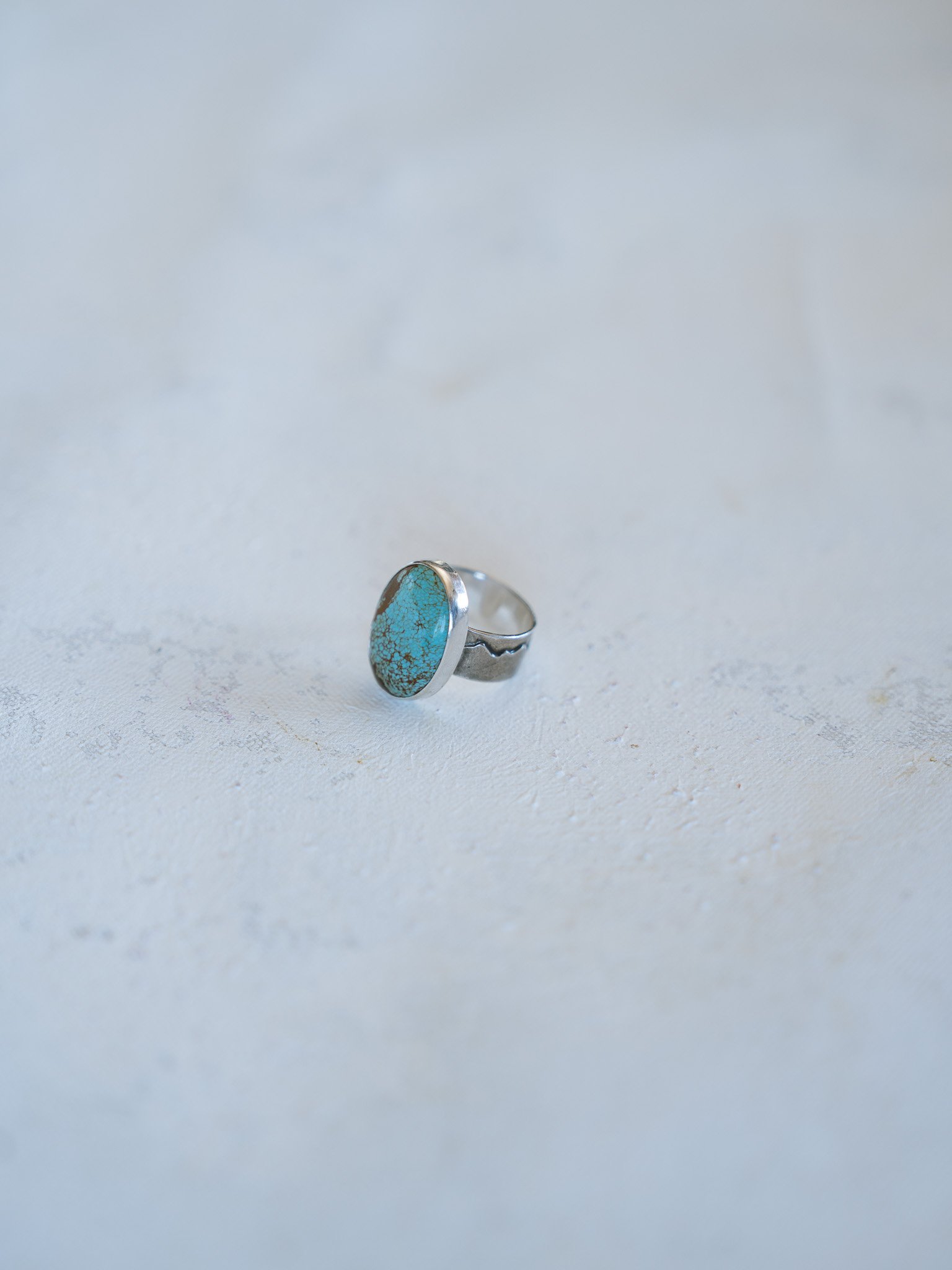 Number 8 Mountainscape Ring