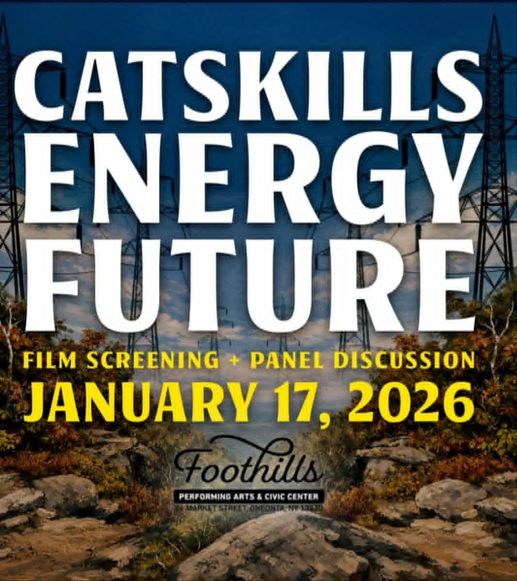 Catskills Energy Future - Film Screening & Panel Discussion 