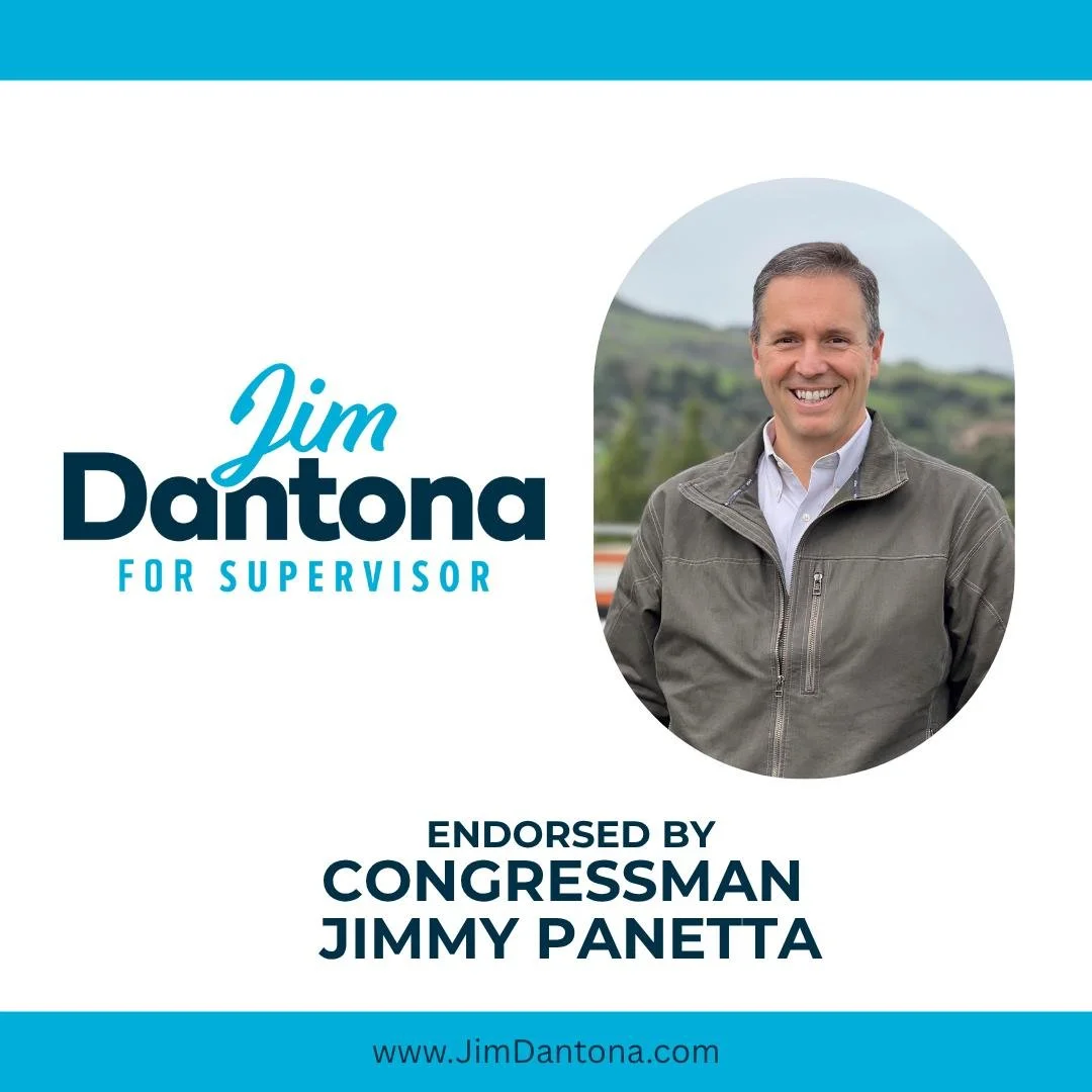 Congressman Jimmy Panetta Endorses Jim Dantona for County Supervisor