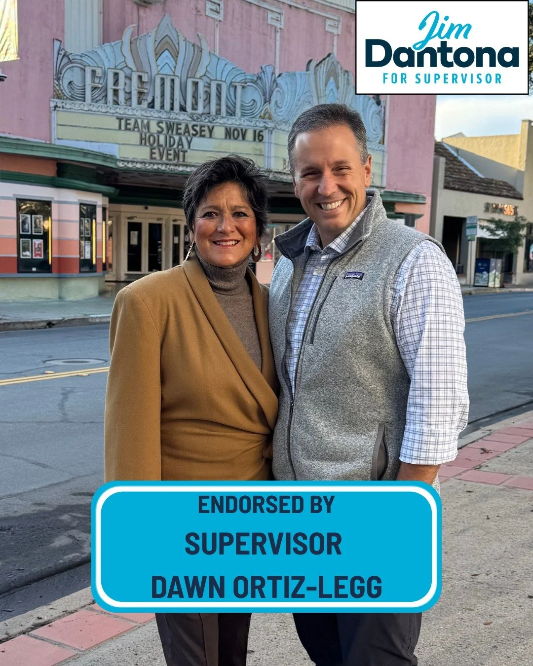 Supervisor Dawn Ortiz-Legg Endorses Jim Dantona for San Luis Obispo County Board of Supervisors