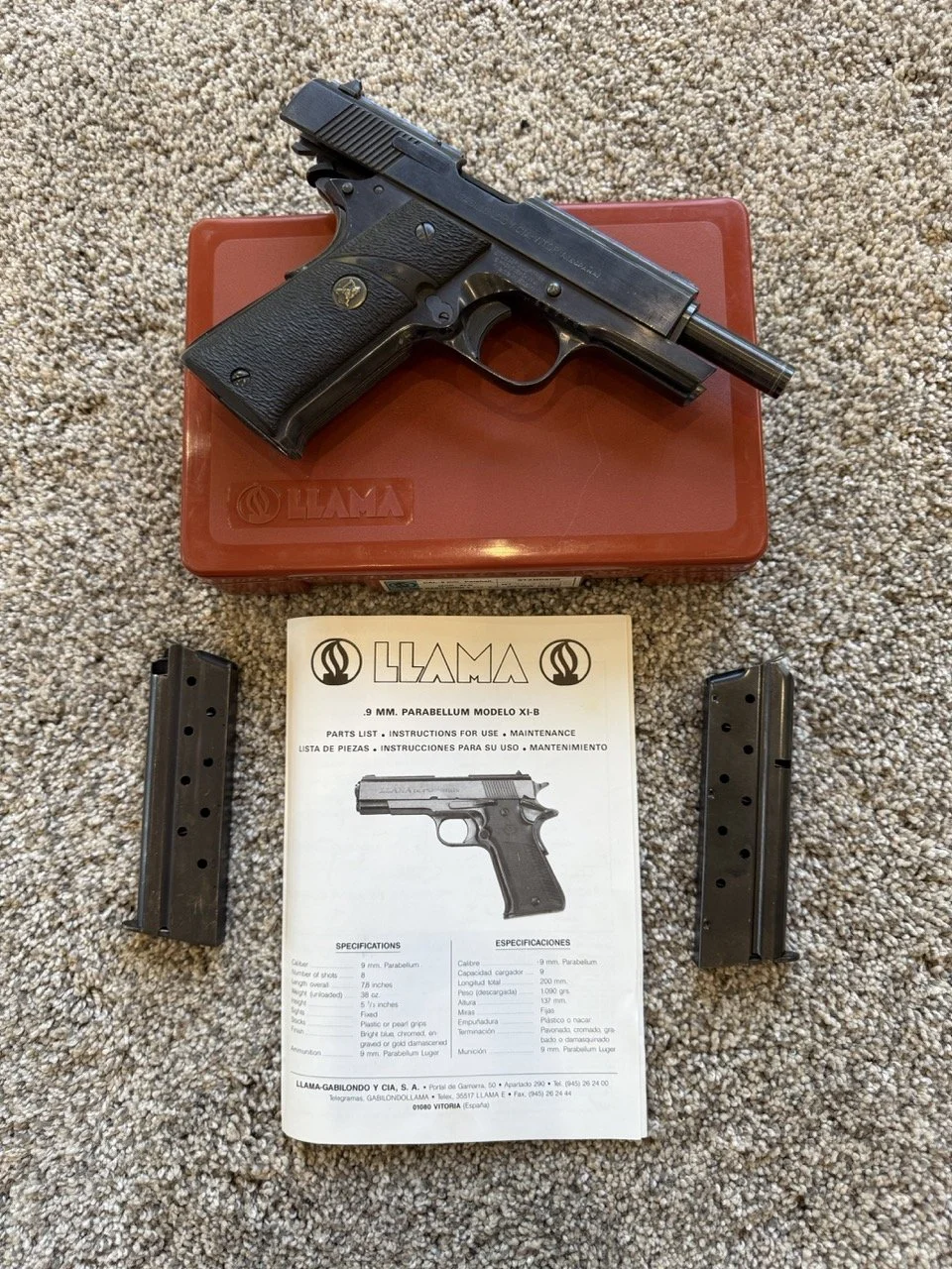 LLama 9mm Parabellum